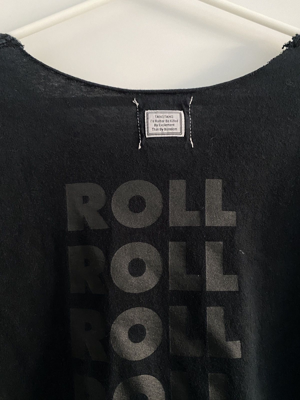 Takahiromiyashita The Soloist. Navy Roll Graphic T-Shirt Size US L / EU 52-54 / 3 - 6 Thumbnail