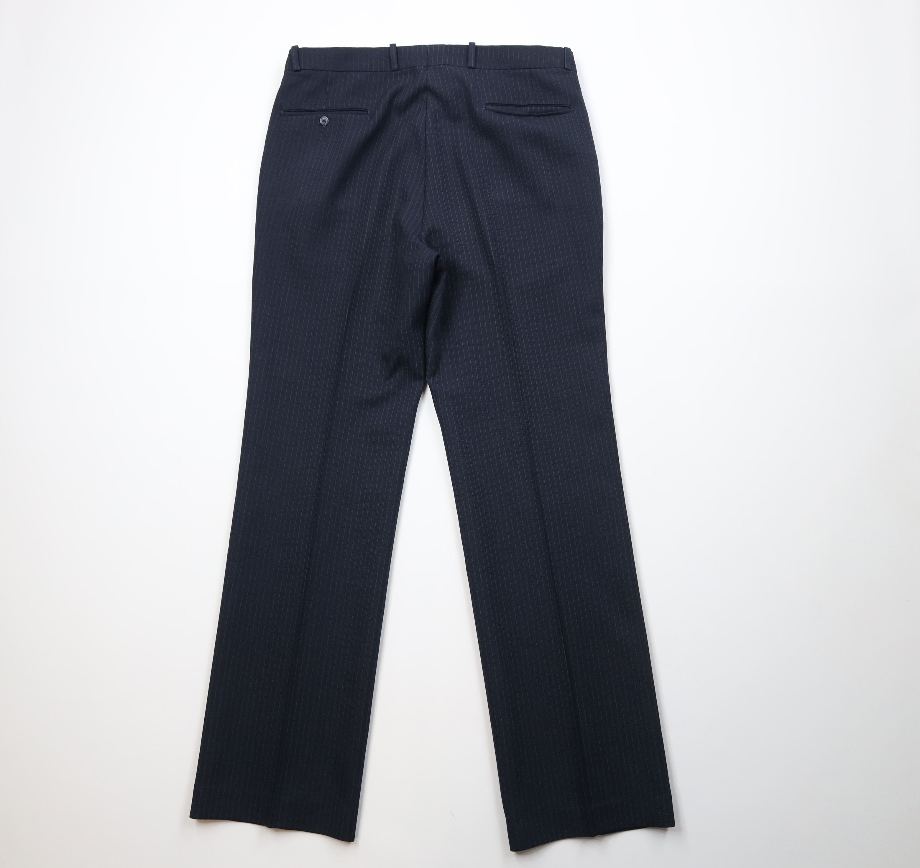 Vintage Vintage 70s Streetwear Pinstriped Wide Leg Chino Pants USA Size US 34 / EU 50 - 9 Thumbnail