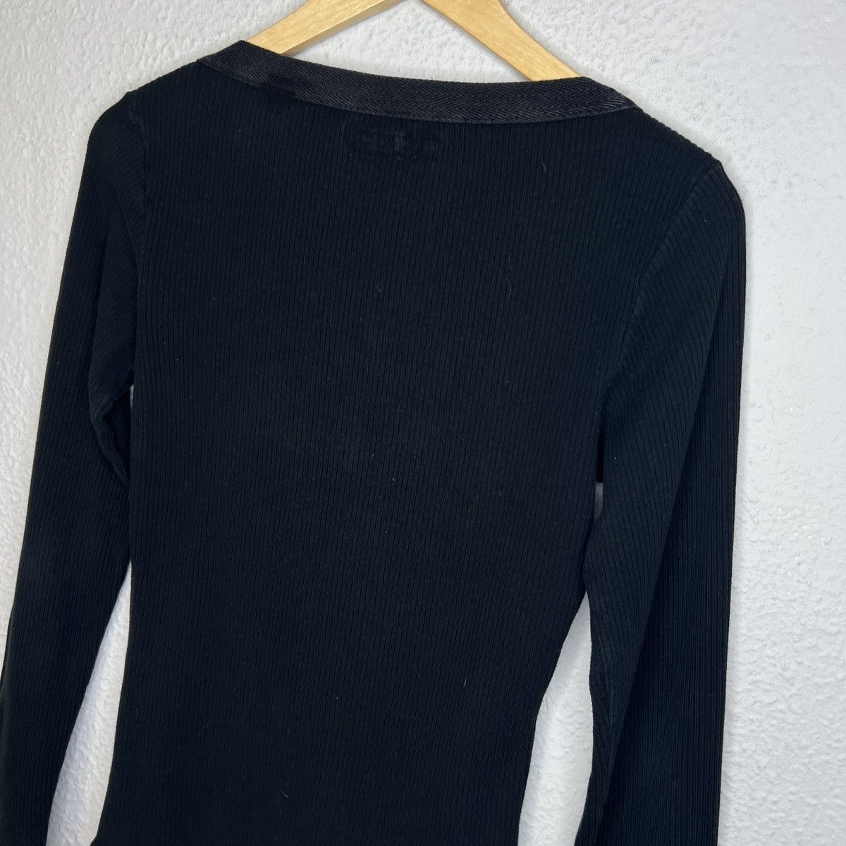 Miss Sixty Miss Sixty Vintage Longsleeve Blouse Black Retro Y2K Logo Size L / US 10 / IT 46 - 7 Thumbnail