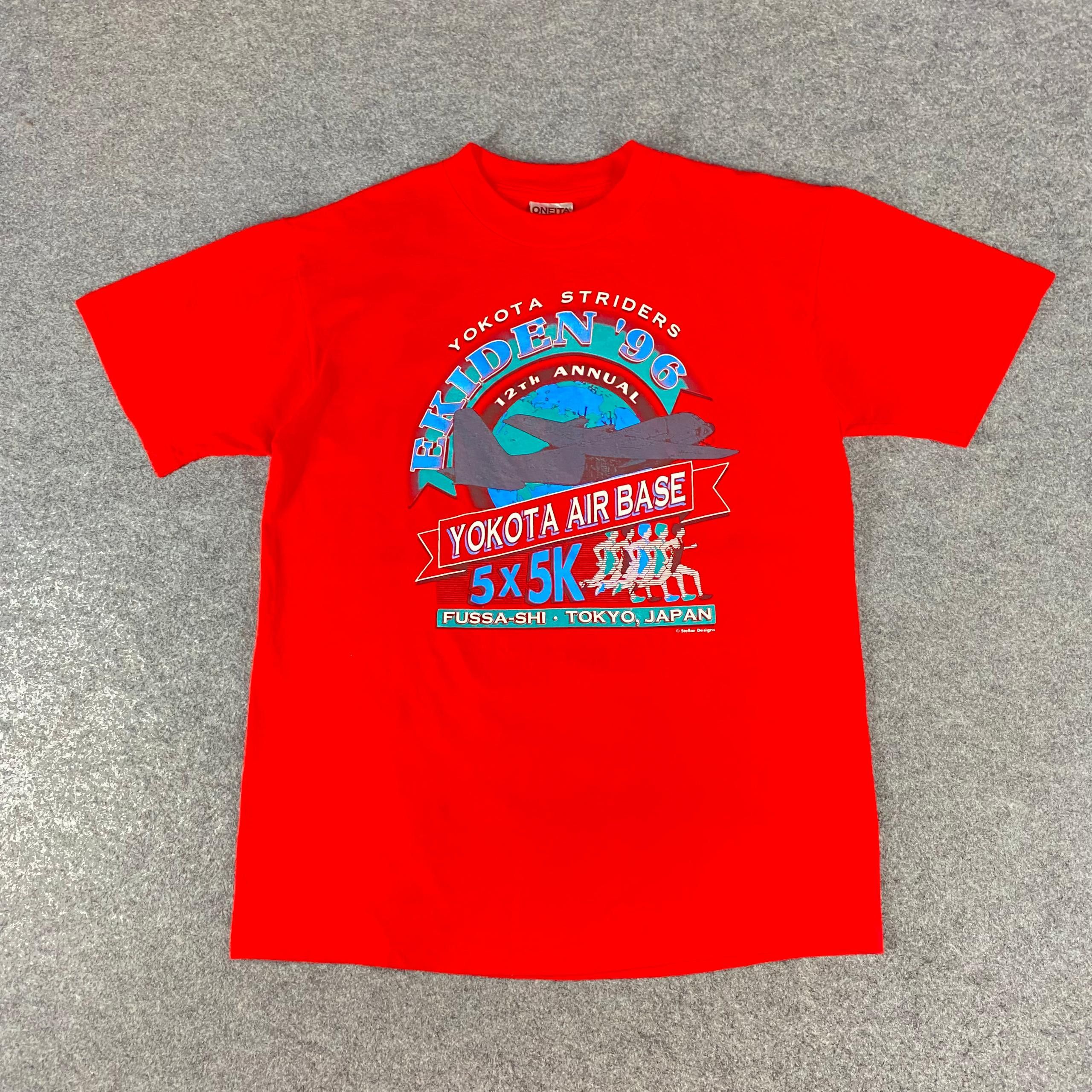 Other Vintage 90s Yokota Striders Ekiden 96 Tshirt Size US M / EU 48-50 / 2 - 1 Thumbnail