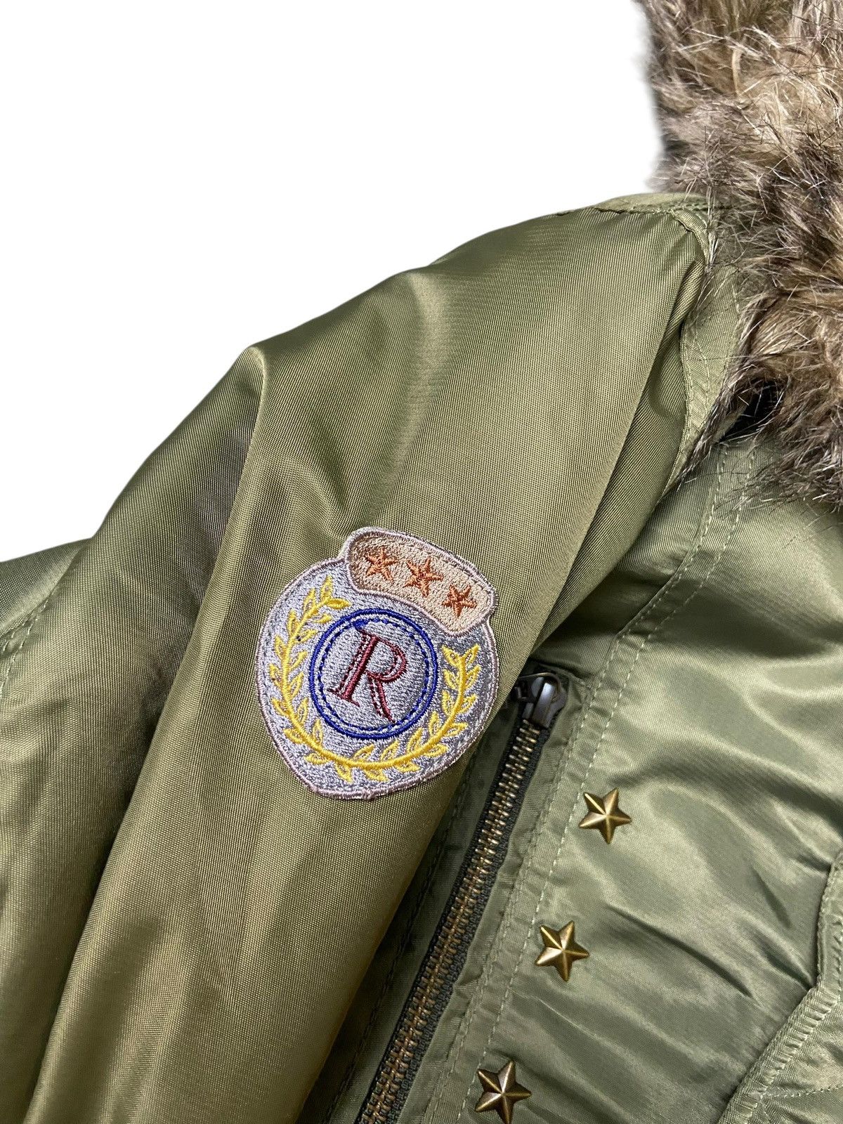 Japanese Brand × Seditionaries × Vintage Vintage Rosso Style Lab Fur Hooded Jacket (117) Size US M / EU 48-50 / 2 - 8 Thumbnail