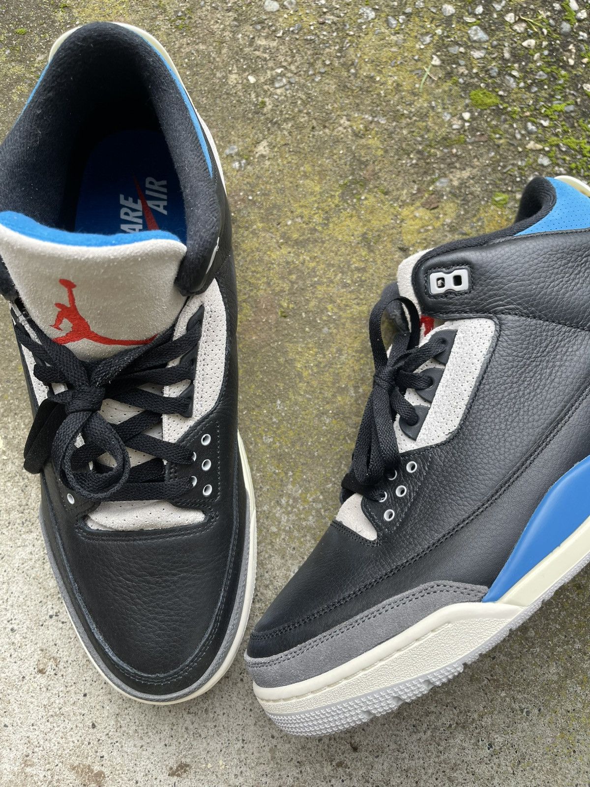 Jordan Brand Worn once jordan 3 retro og rare air Size US 13 / EU 46 - 3 Thumbnail