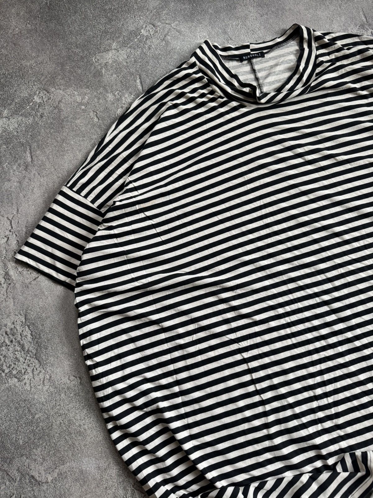 Rundholz Rundholz oversized relaxed striped avantgarde dress 👗 tunic Size ONE SIZE - 2 Thumbnail