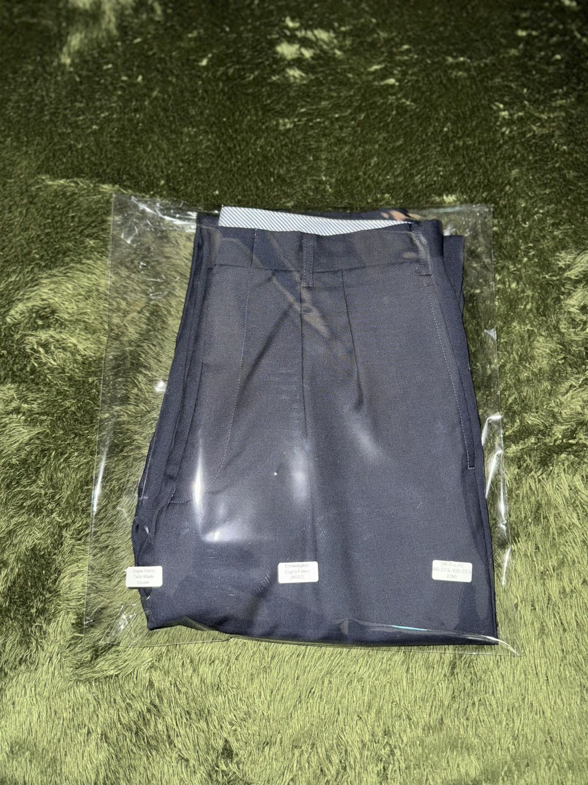 Ermenegildo Zegna Ermenegildo Zegna Fabric Tailor Made Trousers Made in Japan Size 40R - 14 Thumbnail