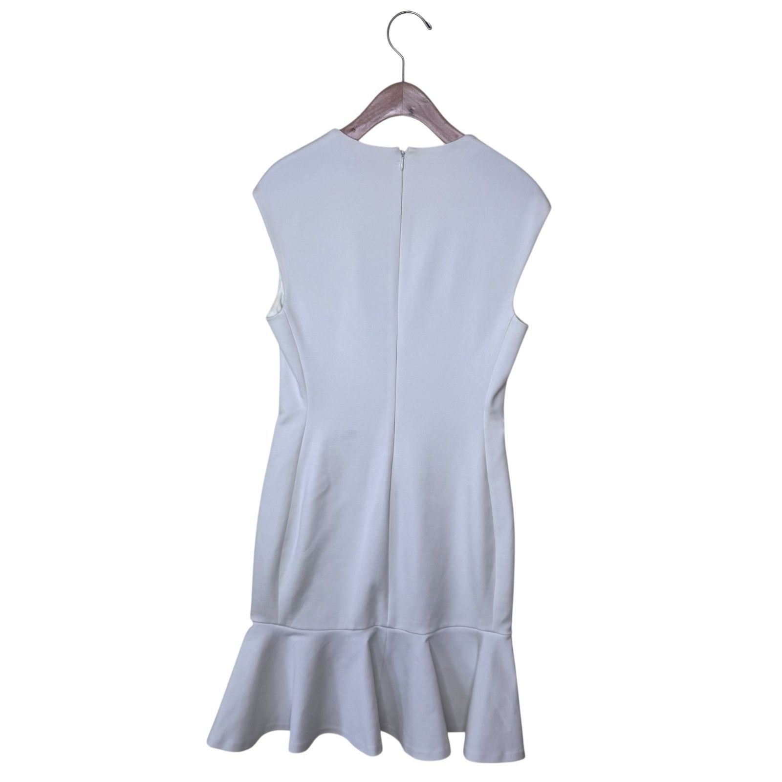 Polo Ralph Lauren POLO Ralph Lauren Ruffled Ponte Cap Sleeve Mini Dres Size XS / US 0-2 / IT 36-38 - 4 Thumbnail