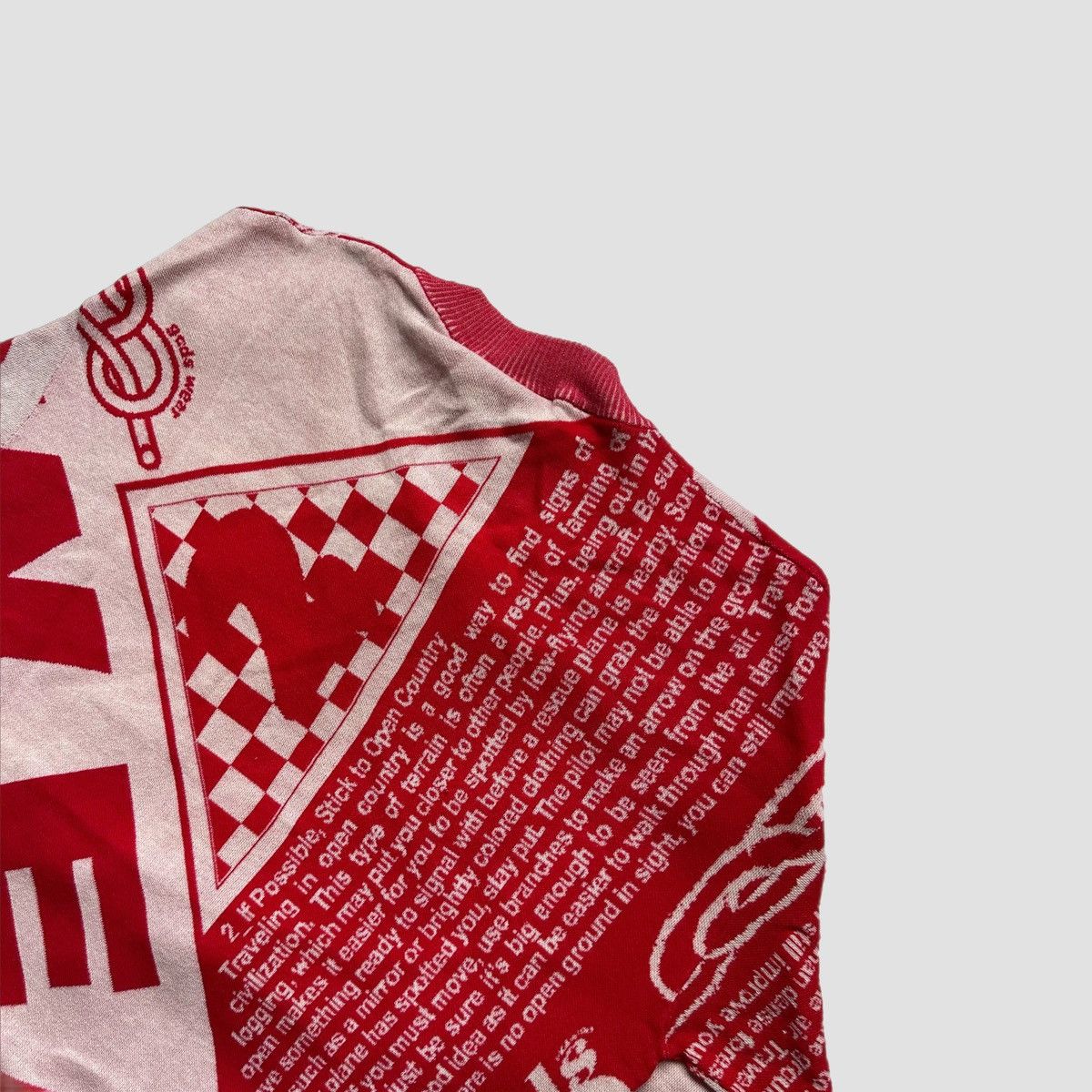 GCDS GCDS Universal Flag Jacquard Sweatshirt Size US S / EU 44-46 / 1 - 11 Thumbnail