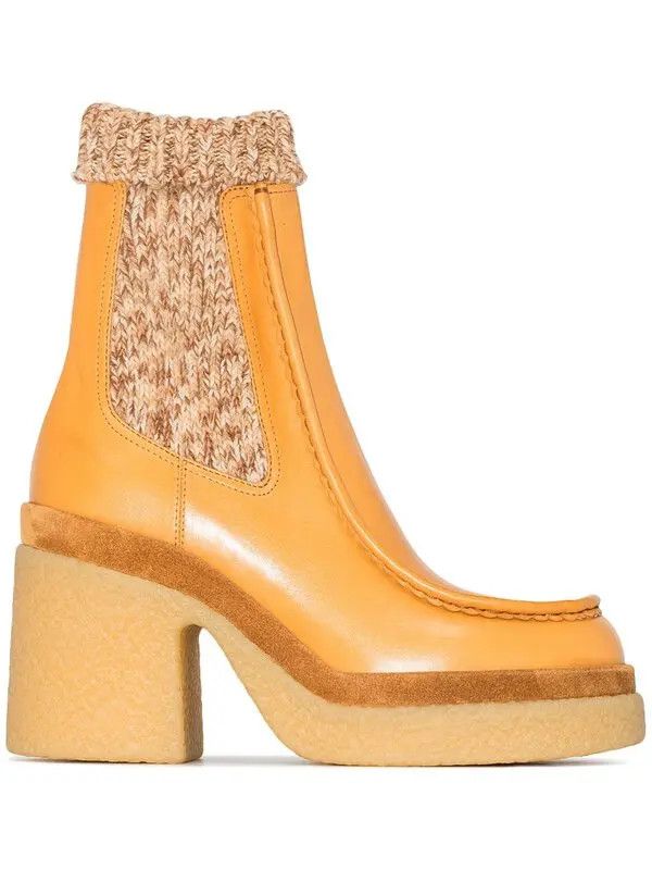 Chloe o1y0825 Ankle Boots in Multicolor Size US 7 / IT 37 - 1 Thumbnail