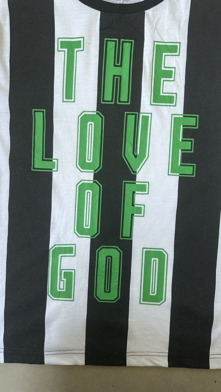 Japanese Brand VINTAGE LUCY THE LOVE OF GOD TEE Size US M / EU 48-50 / 2 - 2 Thumbnail