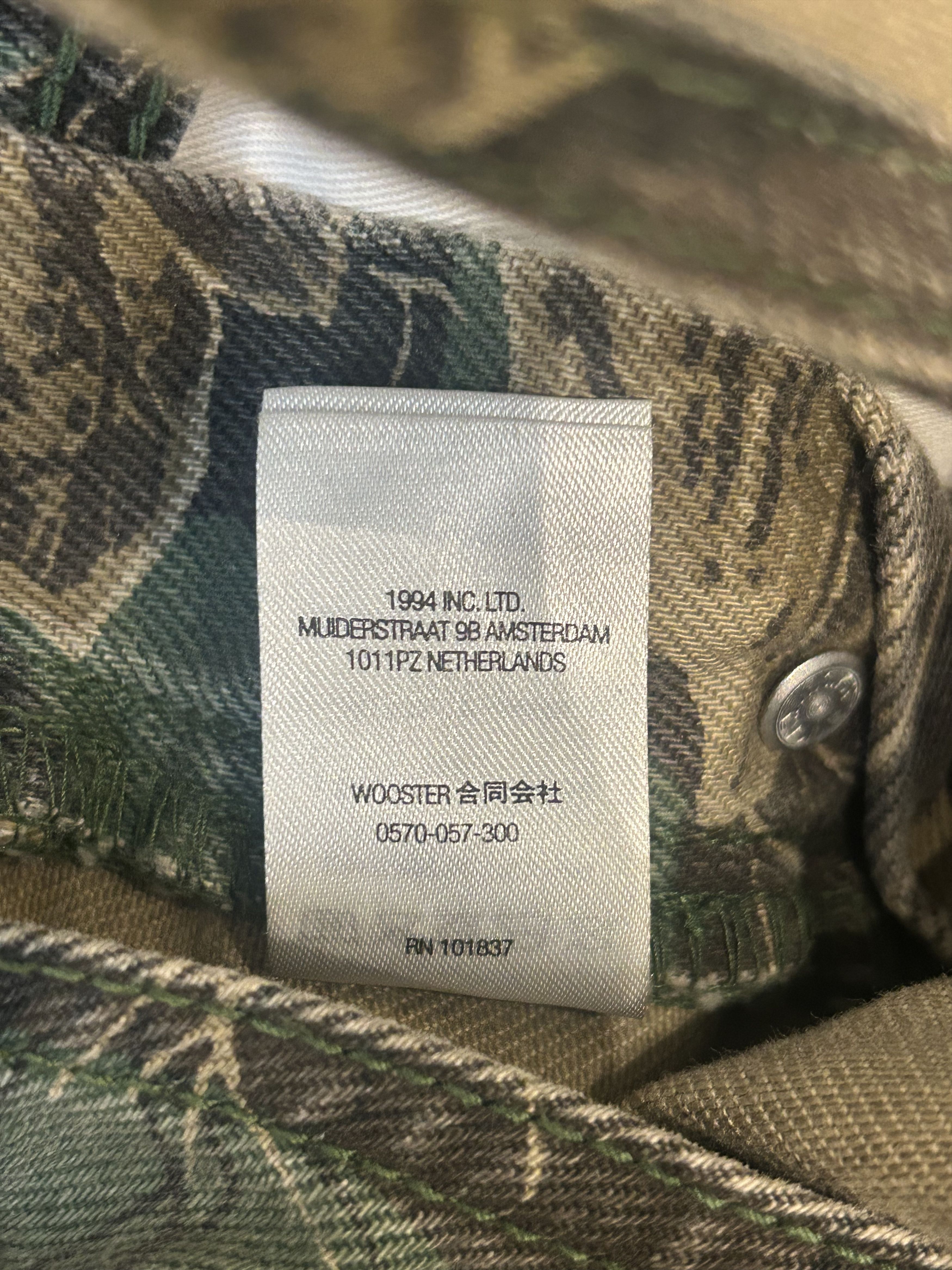 Supreme Supreme FW22 Cargo Denim Overalls 'Branch Woodland Camo' Size US 28 / EU 44 - 5 Thumbnail