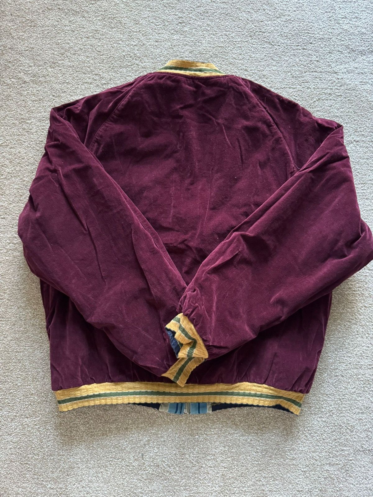 Kapital KAPITAL IDG Rayon Stripe Souvenir Jacket Size US XL / EU 56 / 4 - 7 Thumbnail