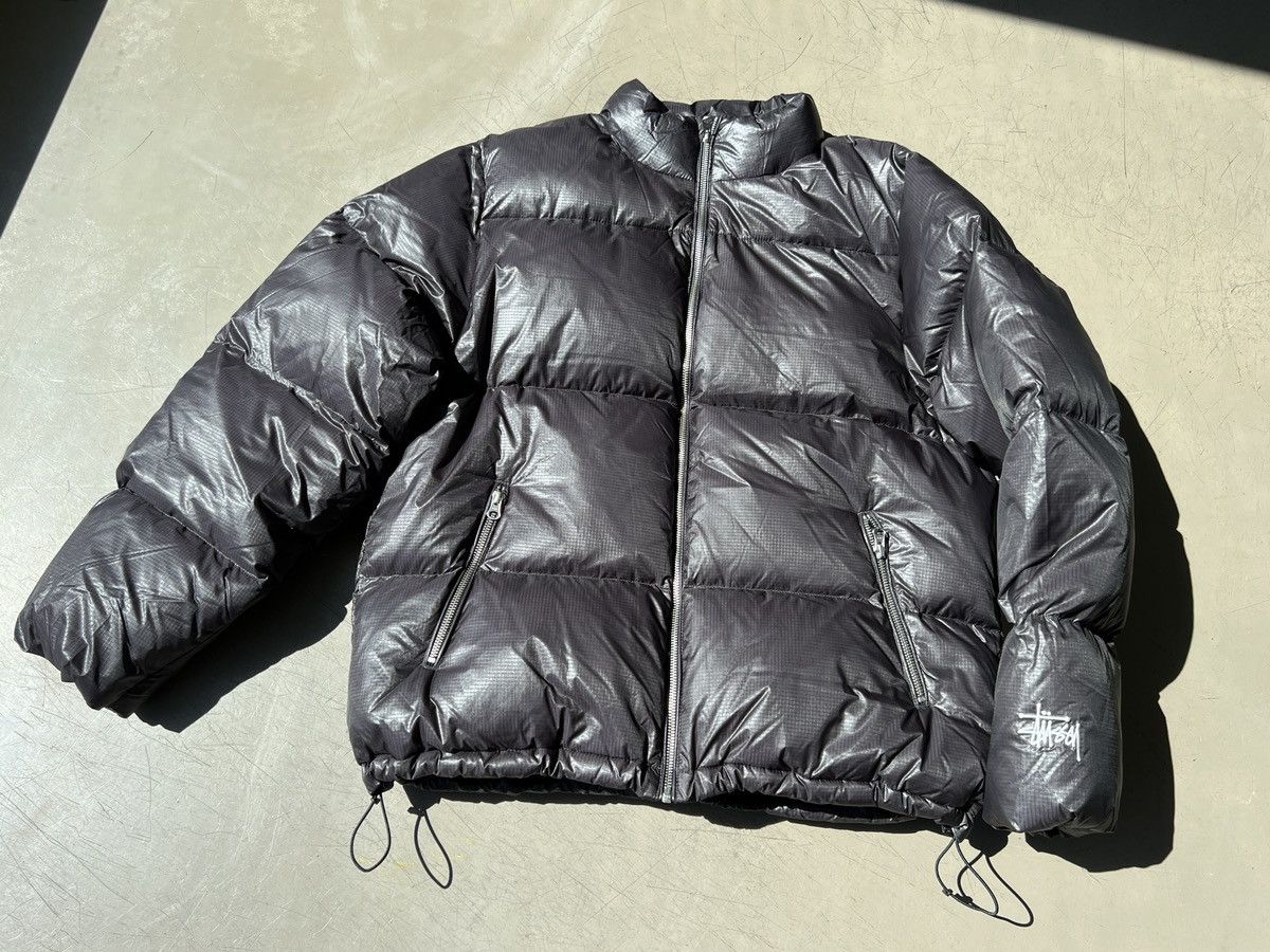 売り STUSSY DOWN PUFFER PARACHUTE RIPSTOP | www