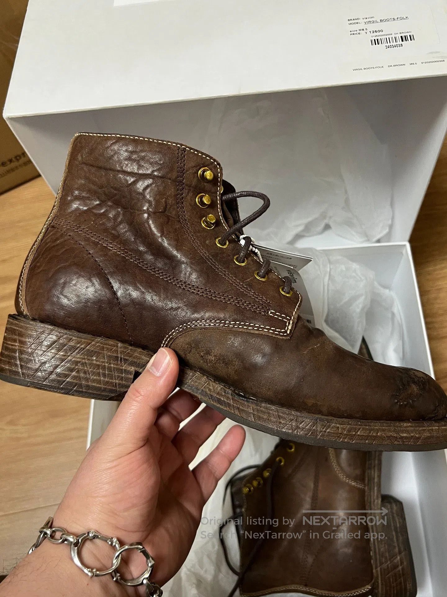 Visvim VISVIM 25AW VIRGIL BOOTS FOLK. Size US 8.5 / EU 41-42 - 6 Thumbnail