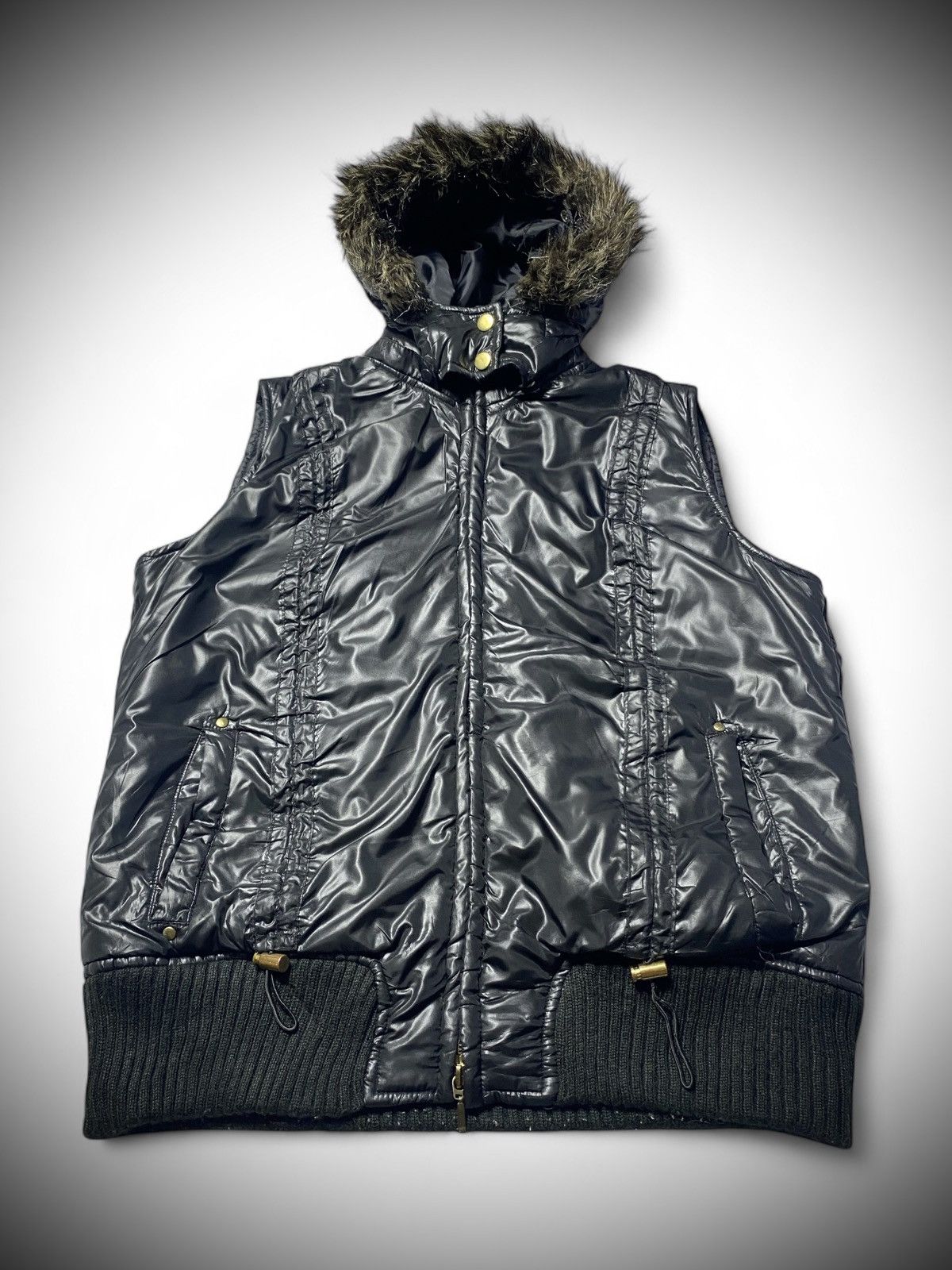 Japanese Brand Cornflake Vest Fur Style Size US L / EU 52-54 / 3 - 3 Thumbnail