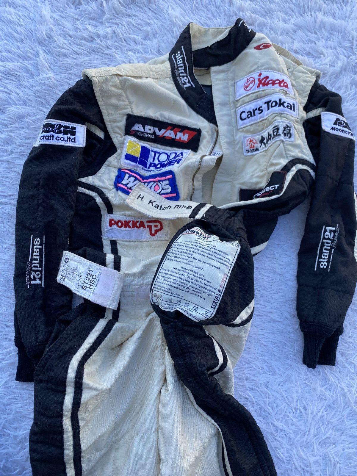 Racer Worldwide Rare Vintage Yokohama Coverall Racing Outfit Japan Size US S / EU 44-46 / 1 - 10 Thumbnail