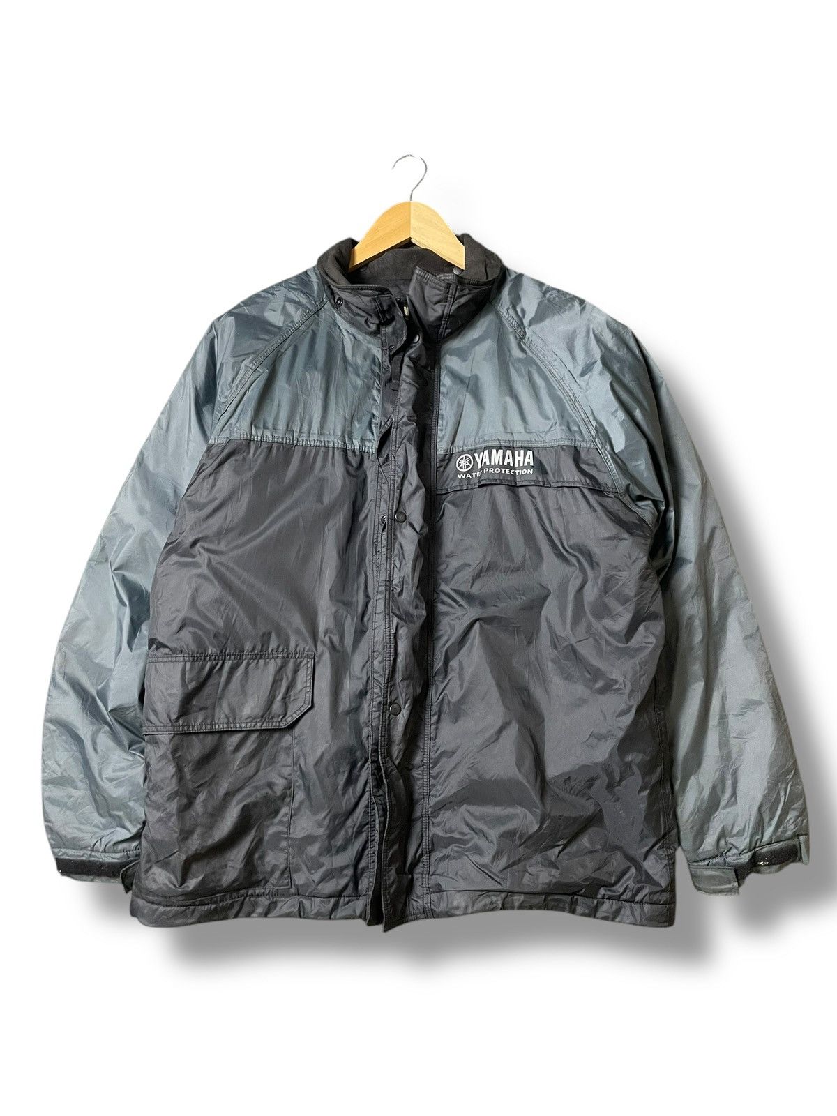 Japanese Brand × Vintage × Yamaha Vintage YAMAHA Colour block Motorcycle Jacket (98) Size US M / EU 48-50 / 2 - 1 Thumbnail