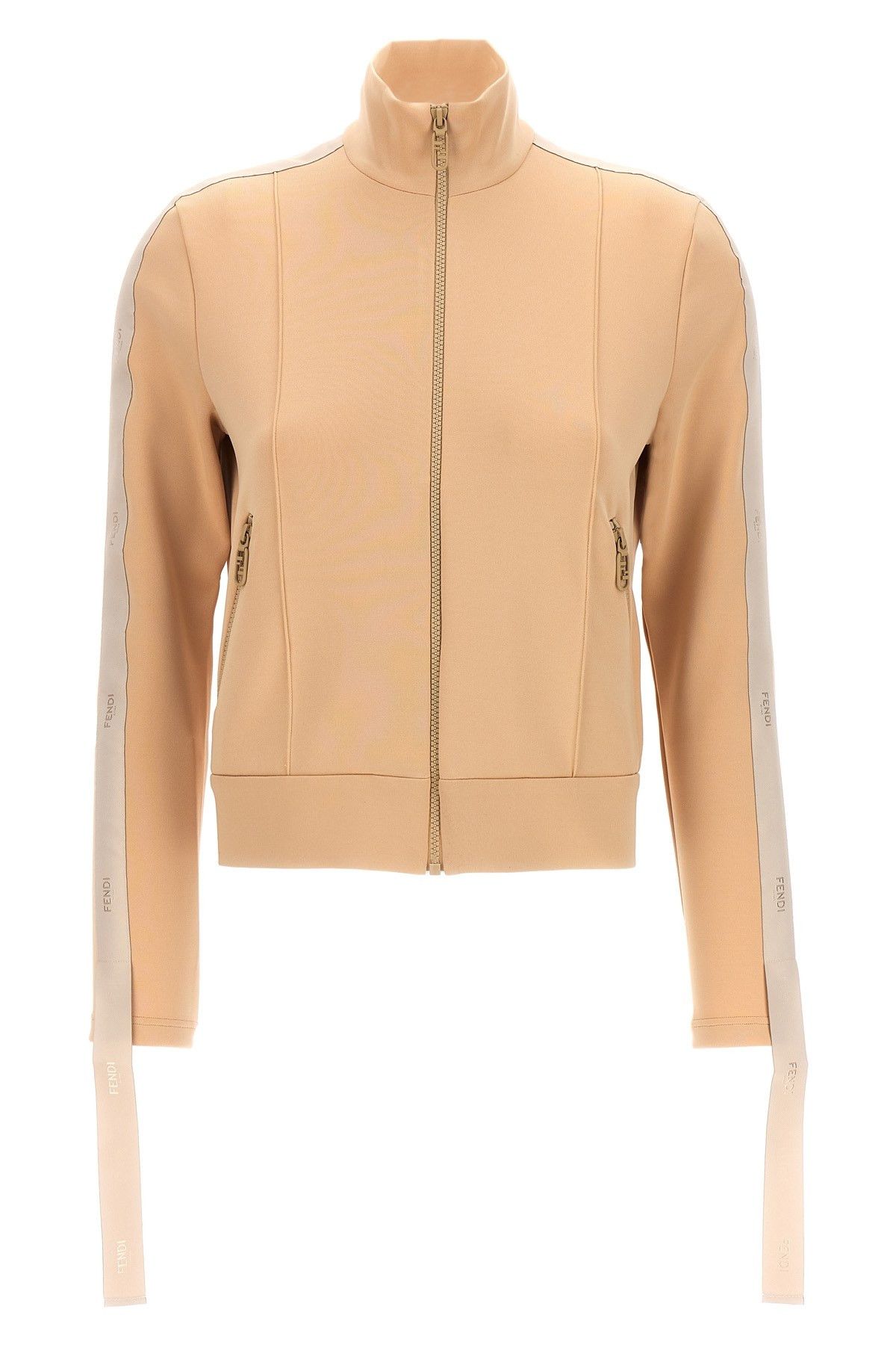image of 'Fendi Ace' Sweatshirt in Beige, Women's (Size Medium)