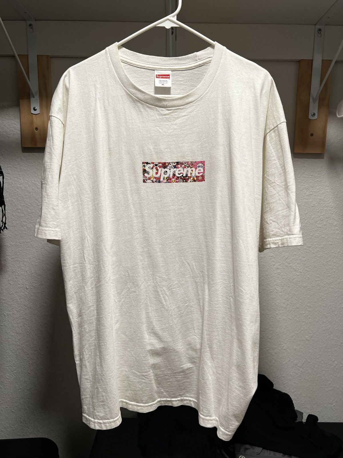 Supreme Takashi Murakami Box Logo Tee | Grailed
