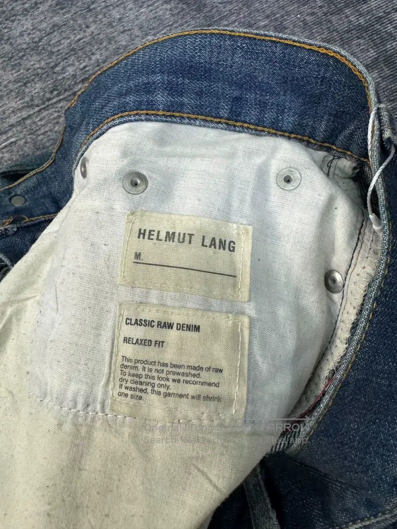 Helmut Lang HELMUT LANG Italian Washed Vintage Blue Denim Jeans Size US 33 - 5 Thumbnail