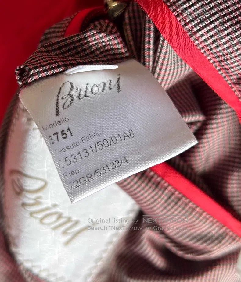 Brioni Brioni Red waterproof silk jacket Size US M / EU 48-50 / 2 - 4 Thumbnail