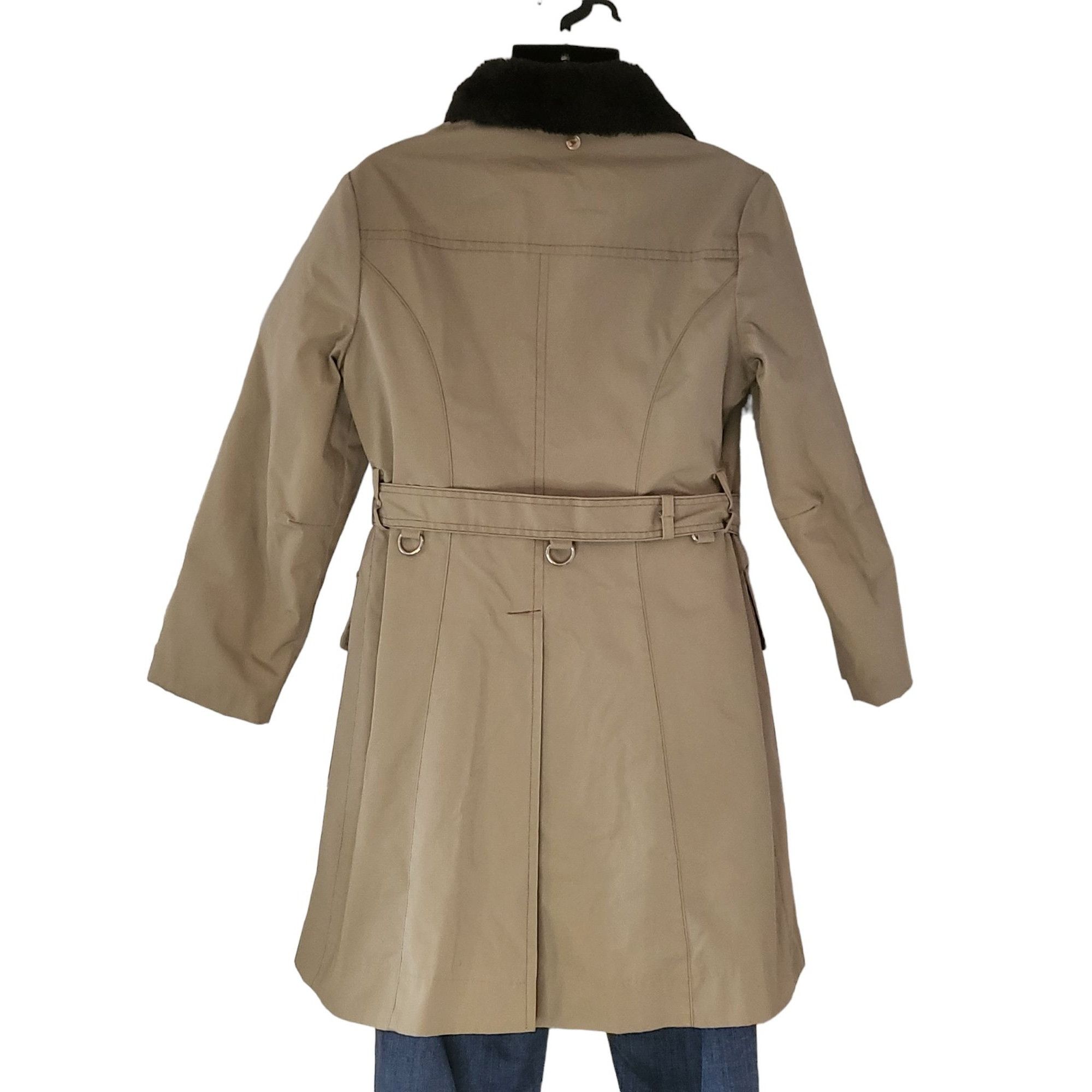 Sears Vintage Sears And Roebuck Trench Coat Sz 13 Juniors Khaki Ki Size M / US 6-8 / IT 42-44 - 2 Thumbnail