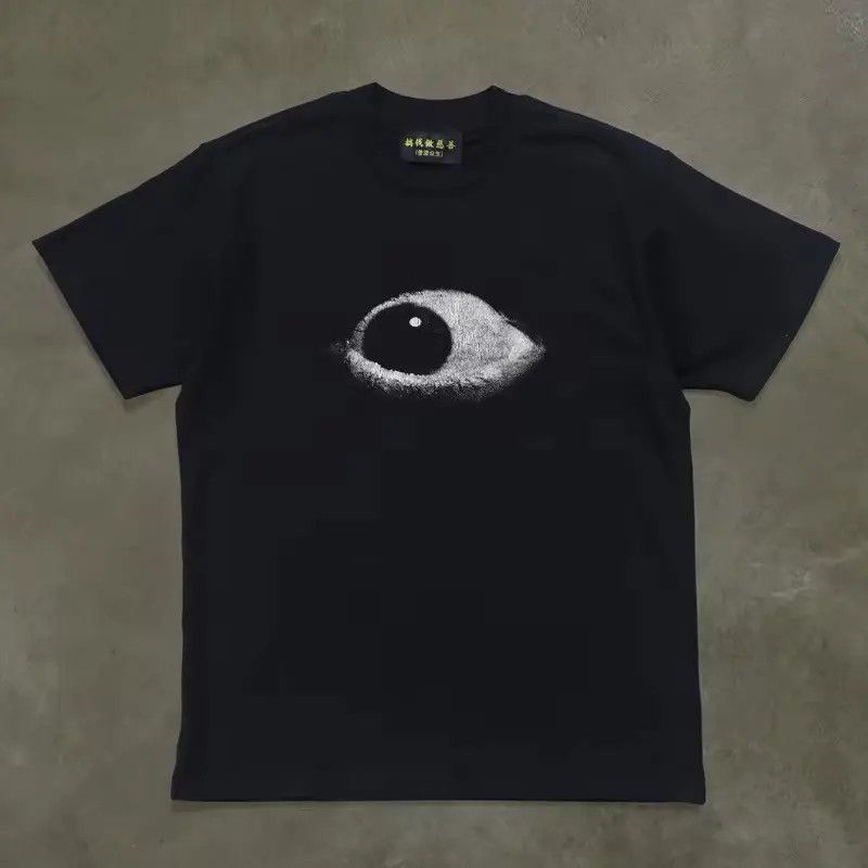 Japanese Brand Street Retro Dark Style Printed Loose Short Sleeve T-Shirt Size US XXL / EU 58 / 5 - 3 Thumbnail