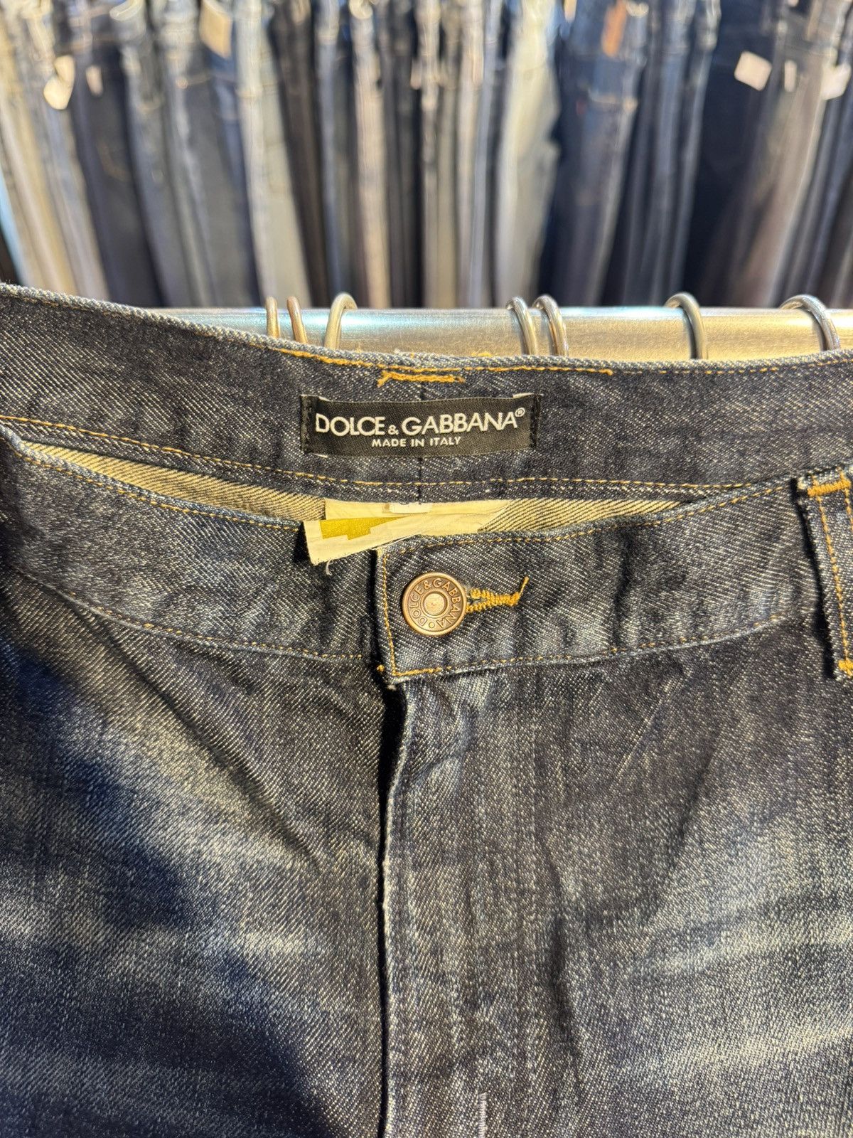 Dolce & Gabbana Dolce & Gabbana Blue Denim Size US 38 / EU 54 - 2 Thumbnail