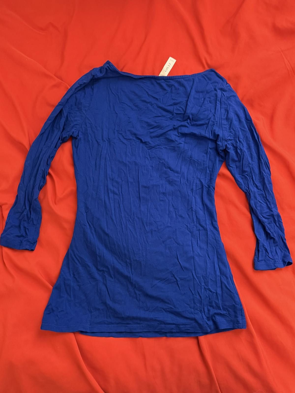 Other GILLI Deep V-neck Wrap Top in Blue (S/M) Size S / US 4 / IT 40 - 2 Thumbnail