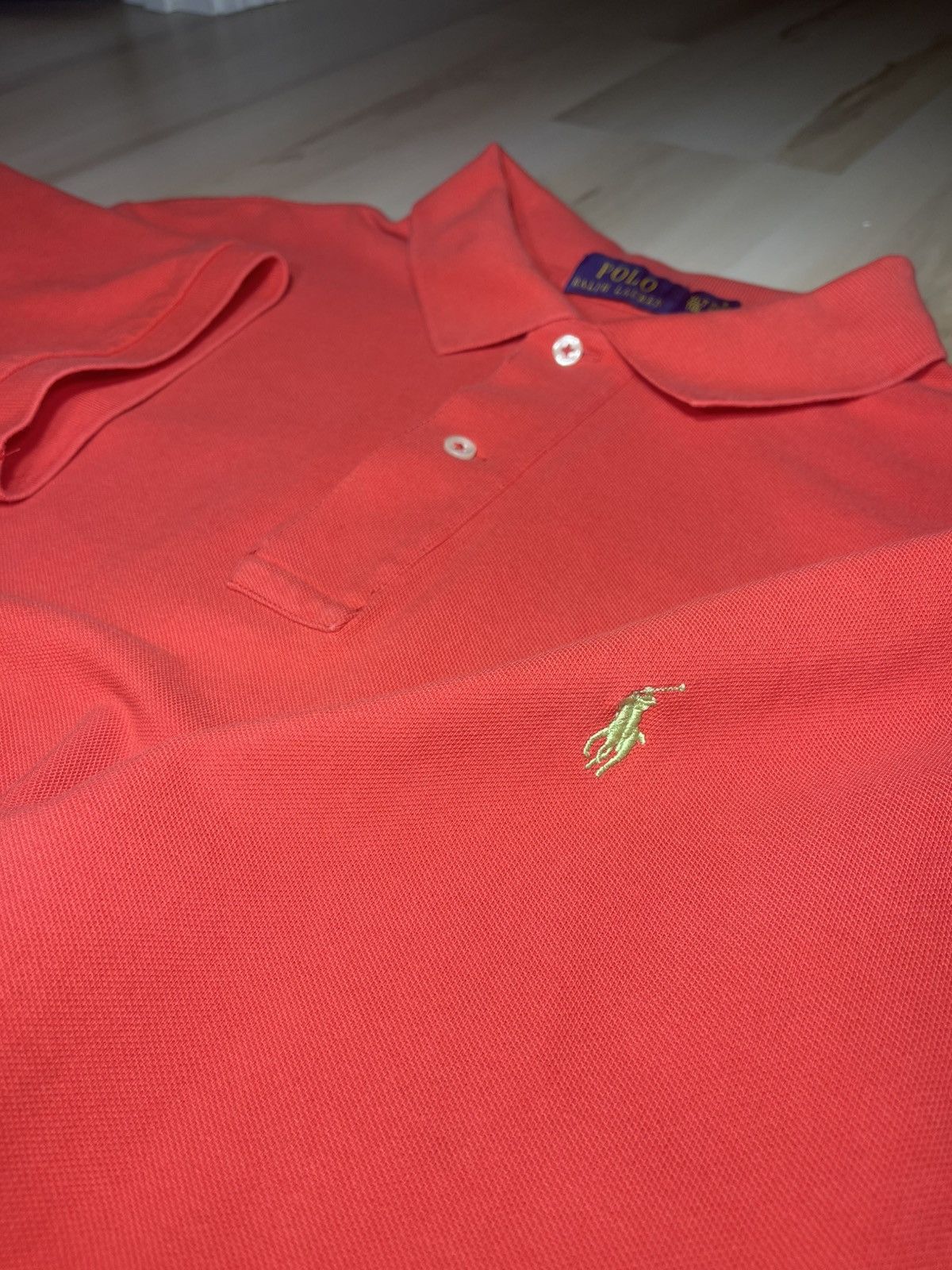 Polo Ralph Lauren Polo Ralph Lauren Hyper Orange Polo Shirt Men’s Sz 2XLT tall Size US XXL / EU 58 / 5 - 1 Thumbnail