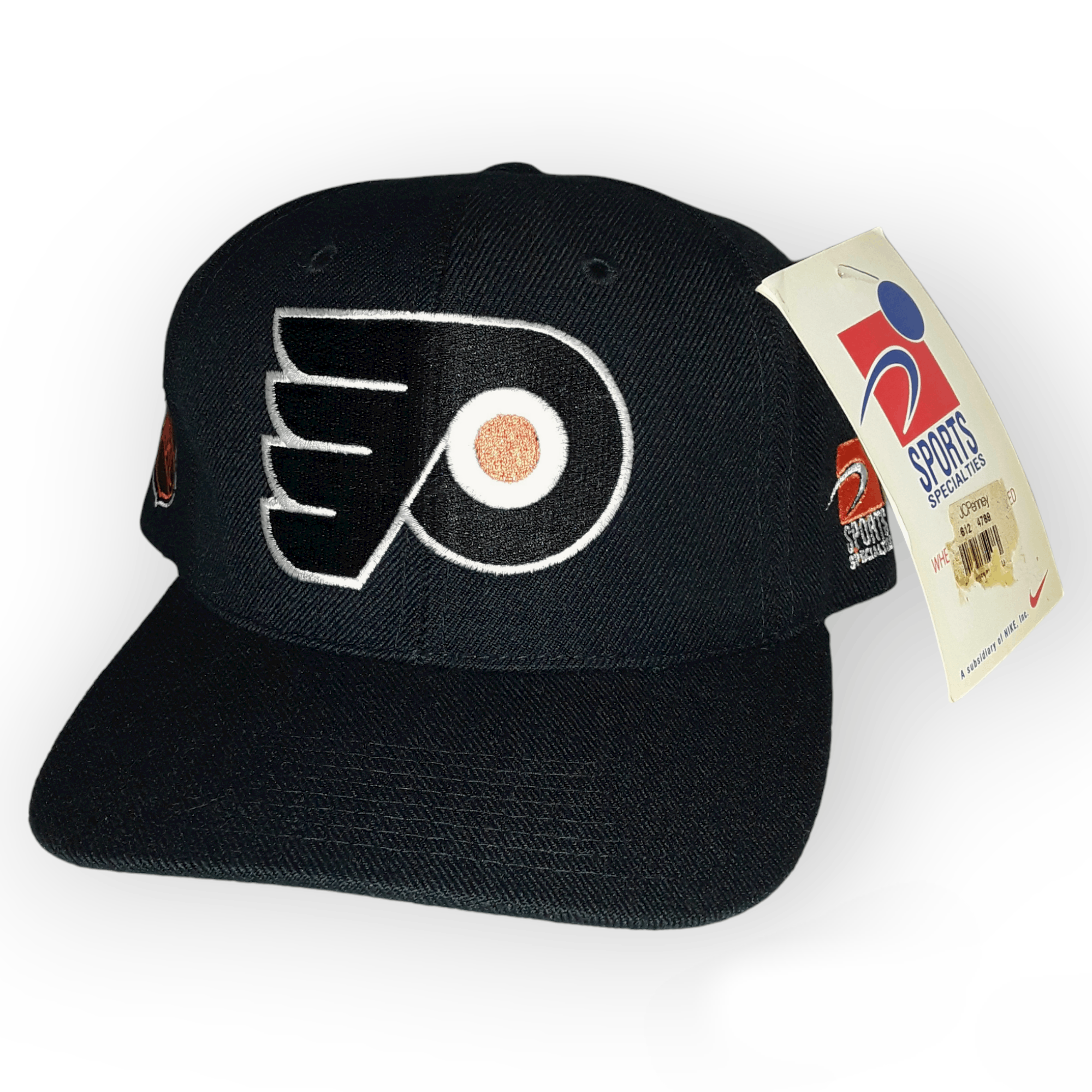 image of Nhl x Sports Specialties Philadelphia Flyers Sports Specialties Plain Logo Snapback in Black, Men's