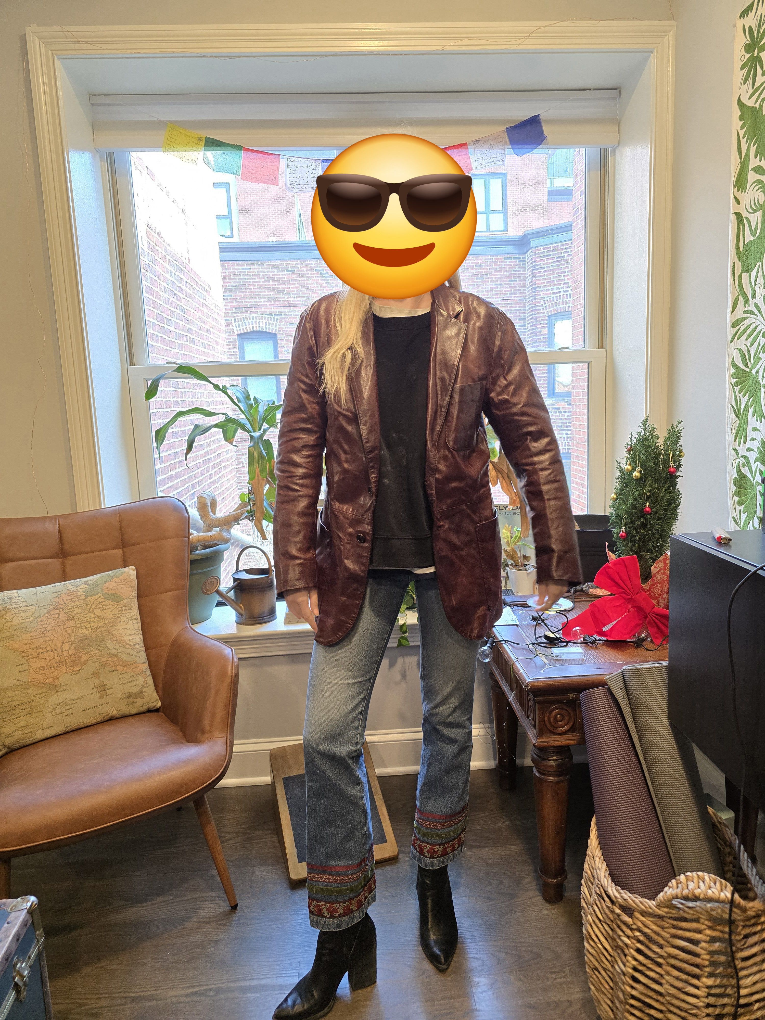 Prada Prada brown leather jacket Size US L / EU 52-54 / 3 - 1 Thumbnail