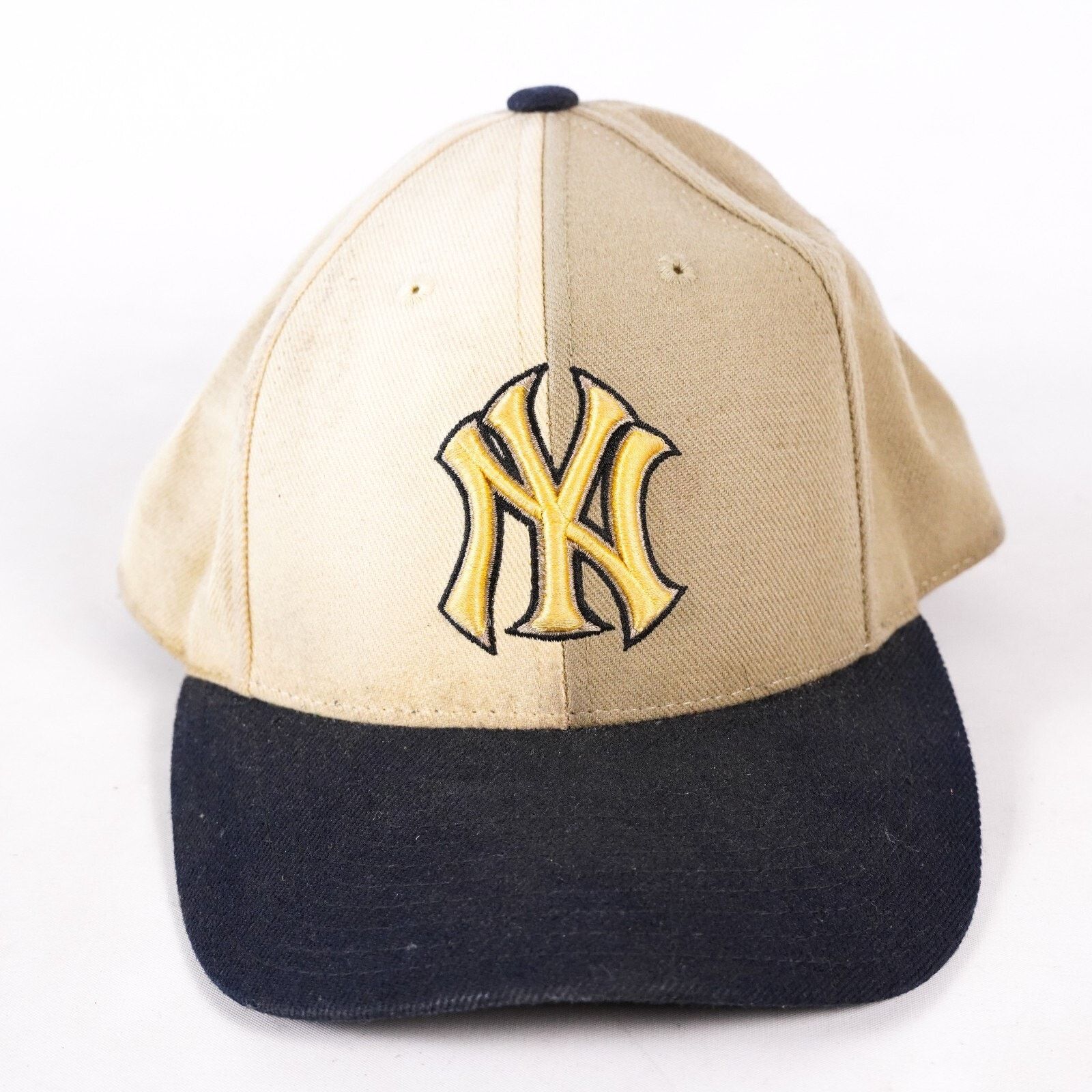 Other MLB New York Yankees Baseball Snapback Hat Cap Gold Tan Size ONE SIZE - 2 Thumbnail