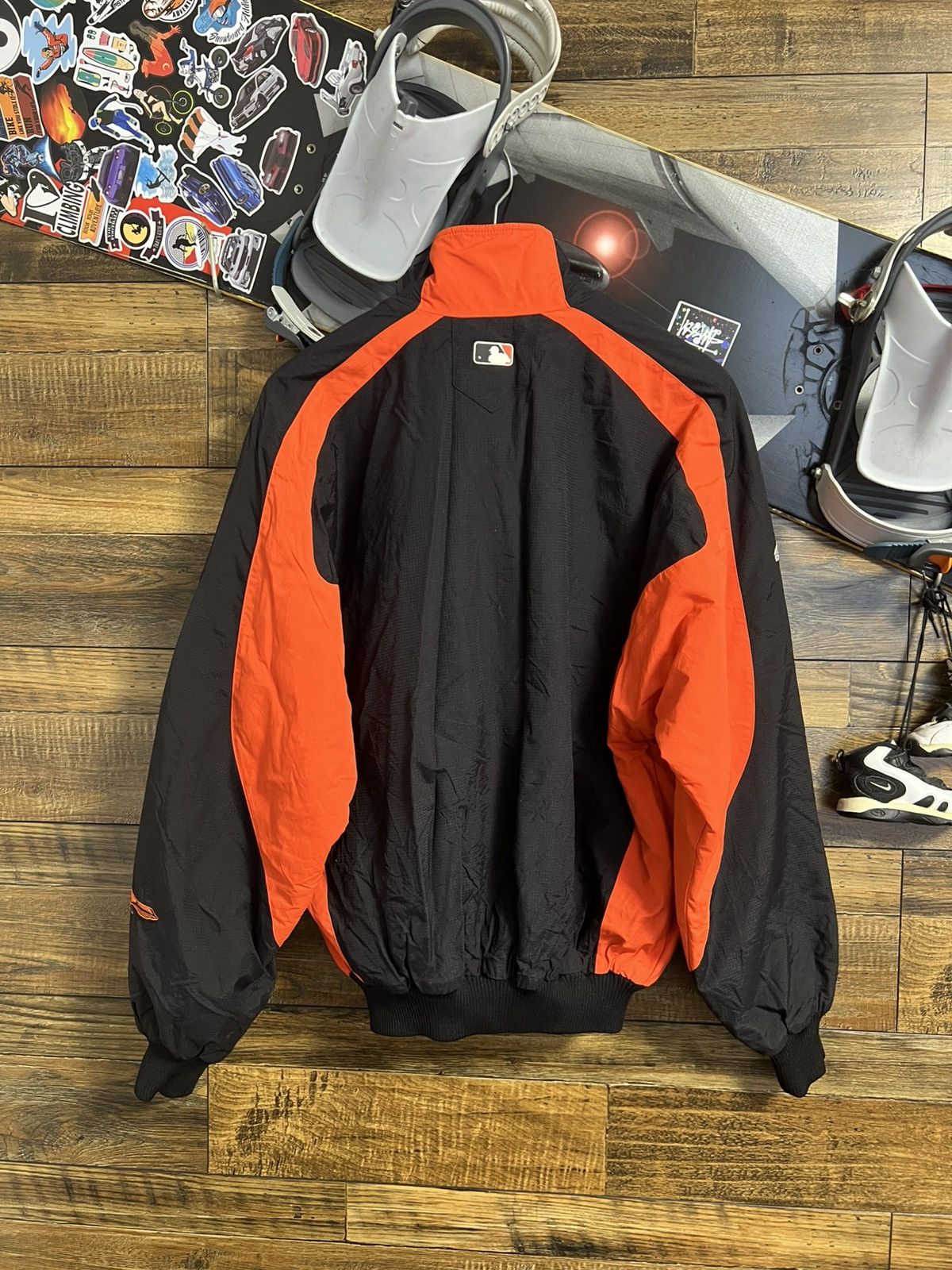 Vintage Vintage Mens Jacket Majestic MLB Baltimore Orioles Baseball Size US M / EU 48-50 / 2 - 11 Thumbnail