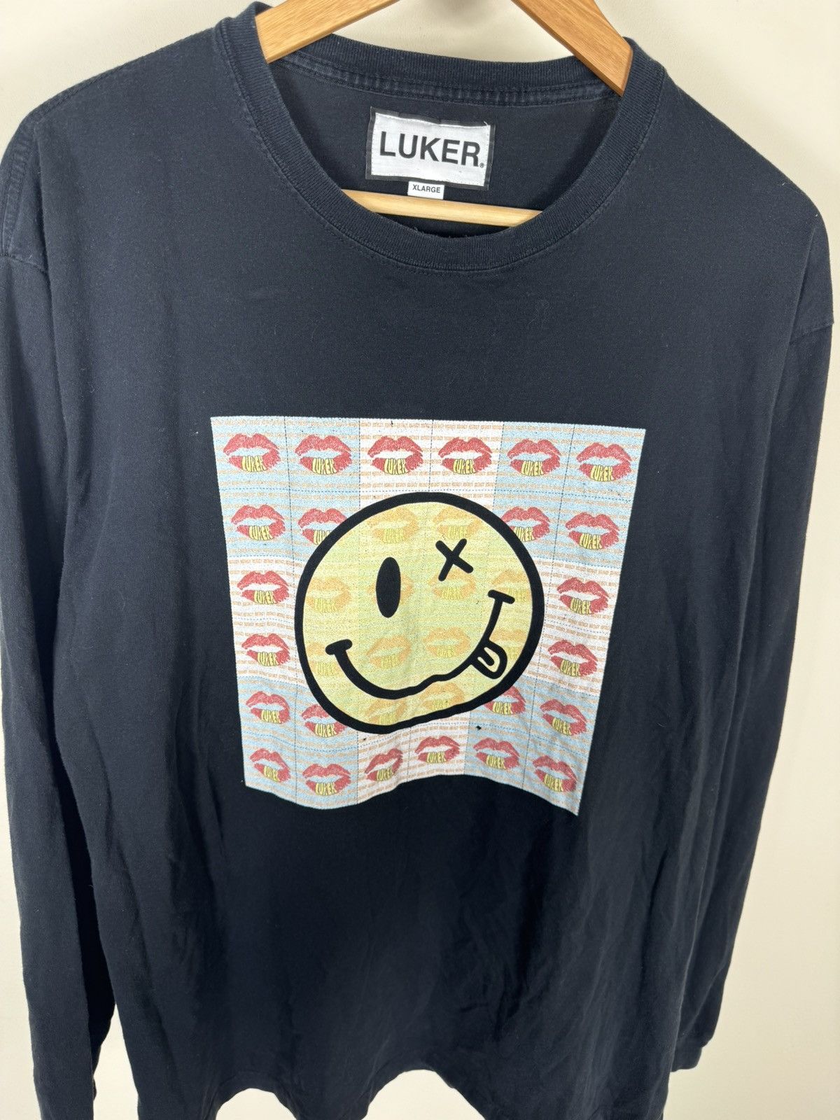 Neighborhood Luker by Neighborhood Long Sleeve Acid Tee Size US XL / EU 56 / 4 - 2 Thumbnail