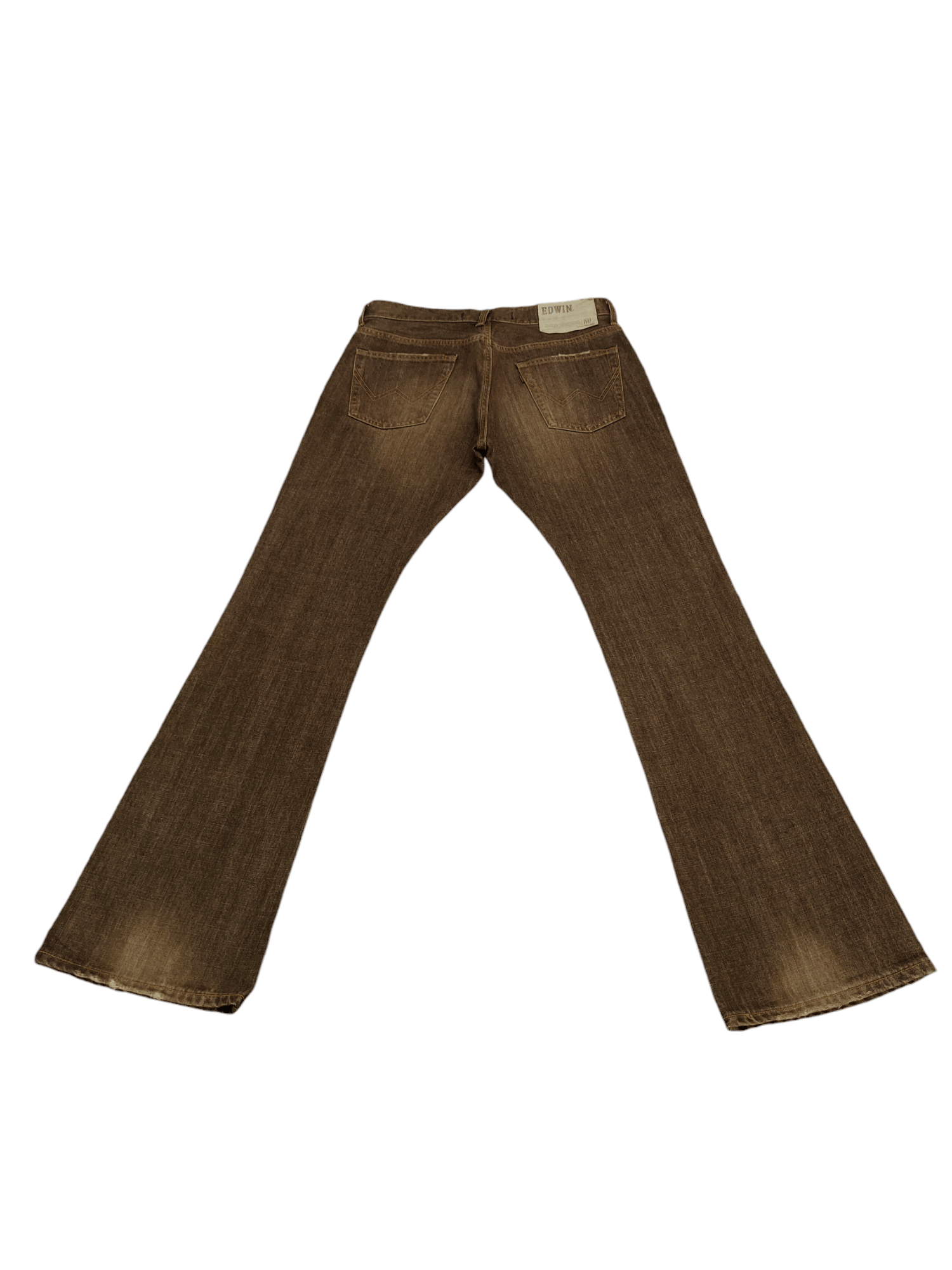Edwin Flare Jeans Edwin XV Clawmark Faded Denim Bootcut Y2k Size US 32 / EU 48 - 14 Thumbnail