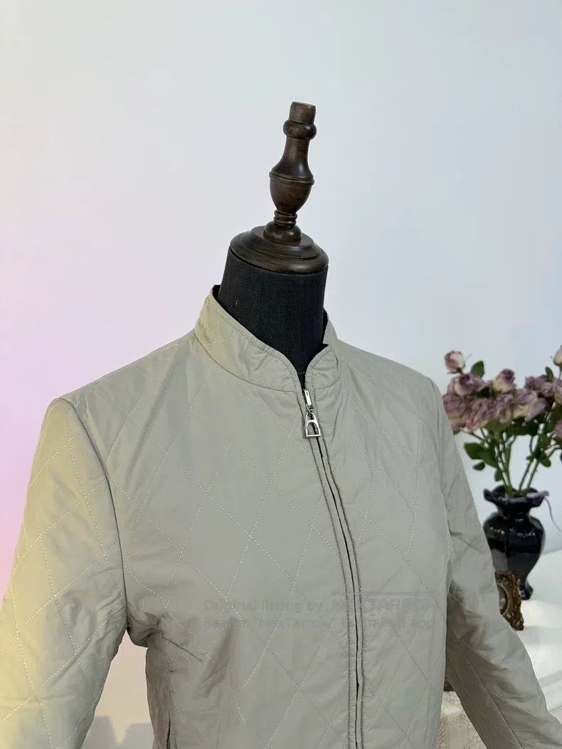 Hermes Hermes Two-Tone Simple Chevron Cotton Jacket, Two-Sided We Size M / US 6-8 / IT 42-44 - 8 Thumbnail