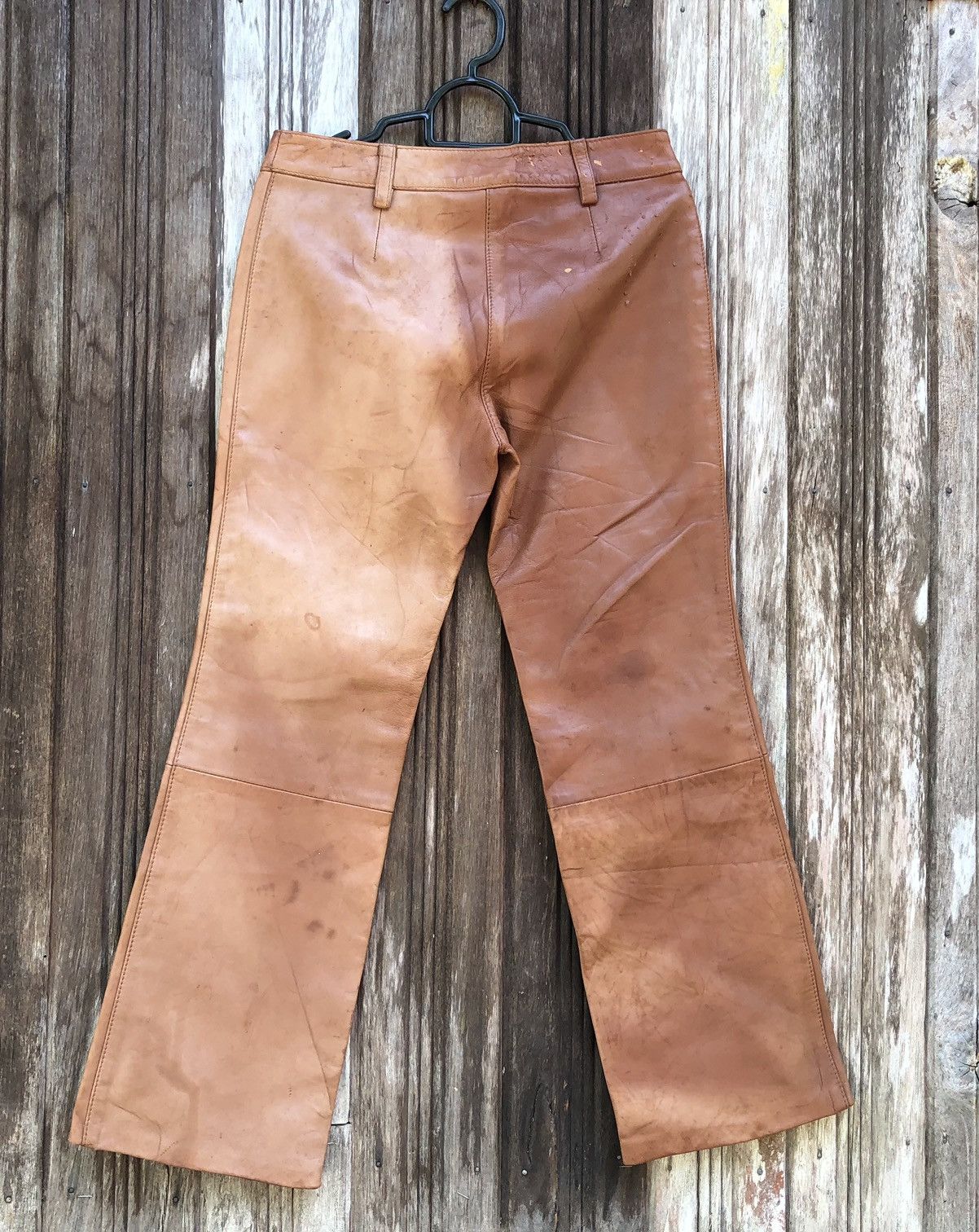 Dolce & Gabbana Dolce & Gabbana Leather Pants Size 28" / US 6 / IT 42 - 5 Thumbnail