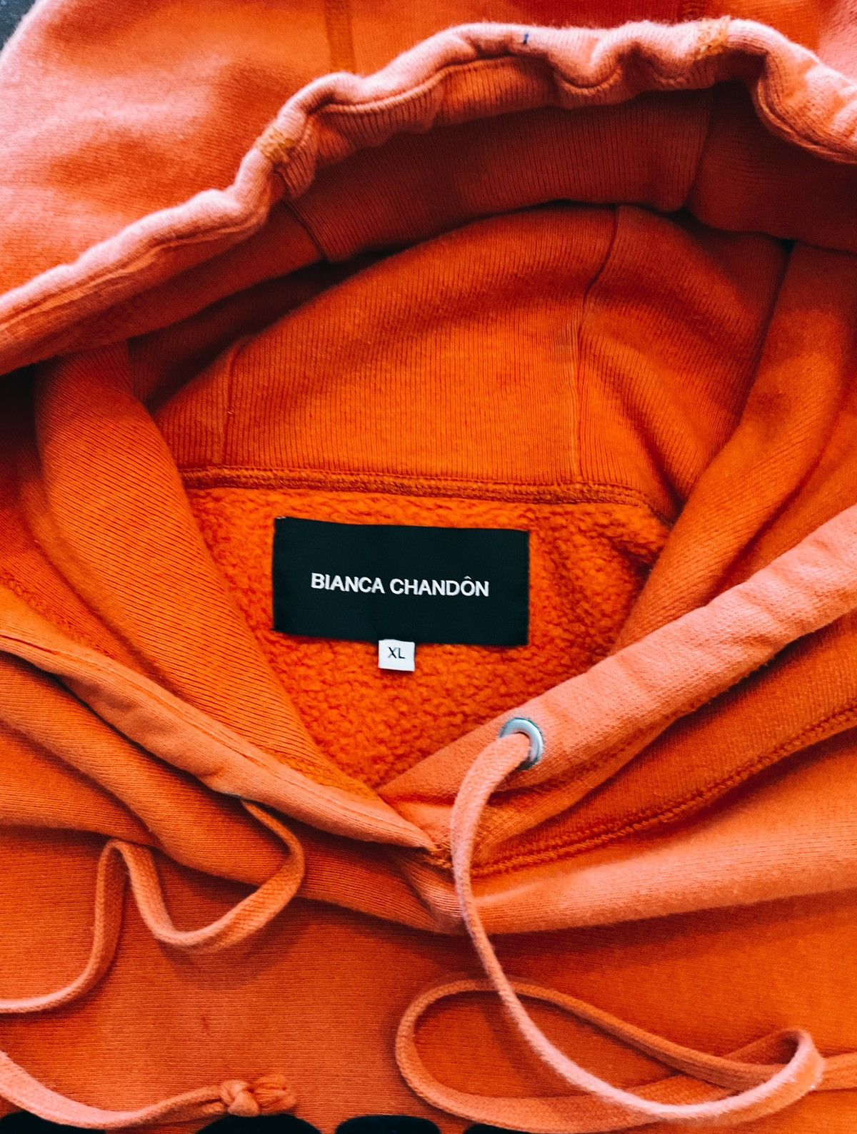 BIANCA CHANDON Bianca Chadon Orange and Black Lover hoodie Size US L / EU 52-54 / 3 - 2 Thumbnail