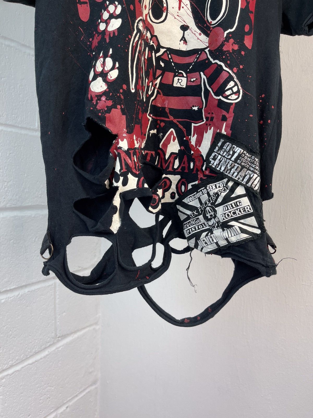 20471120 × Beauty Beast × Hysteric Glamour Sex Pot Revenge Killer Doll Punk Distressed Tee Size US M / EU 48-50 / 2 - 4 Thumbnail