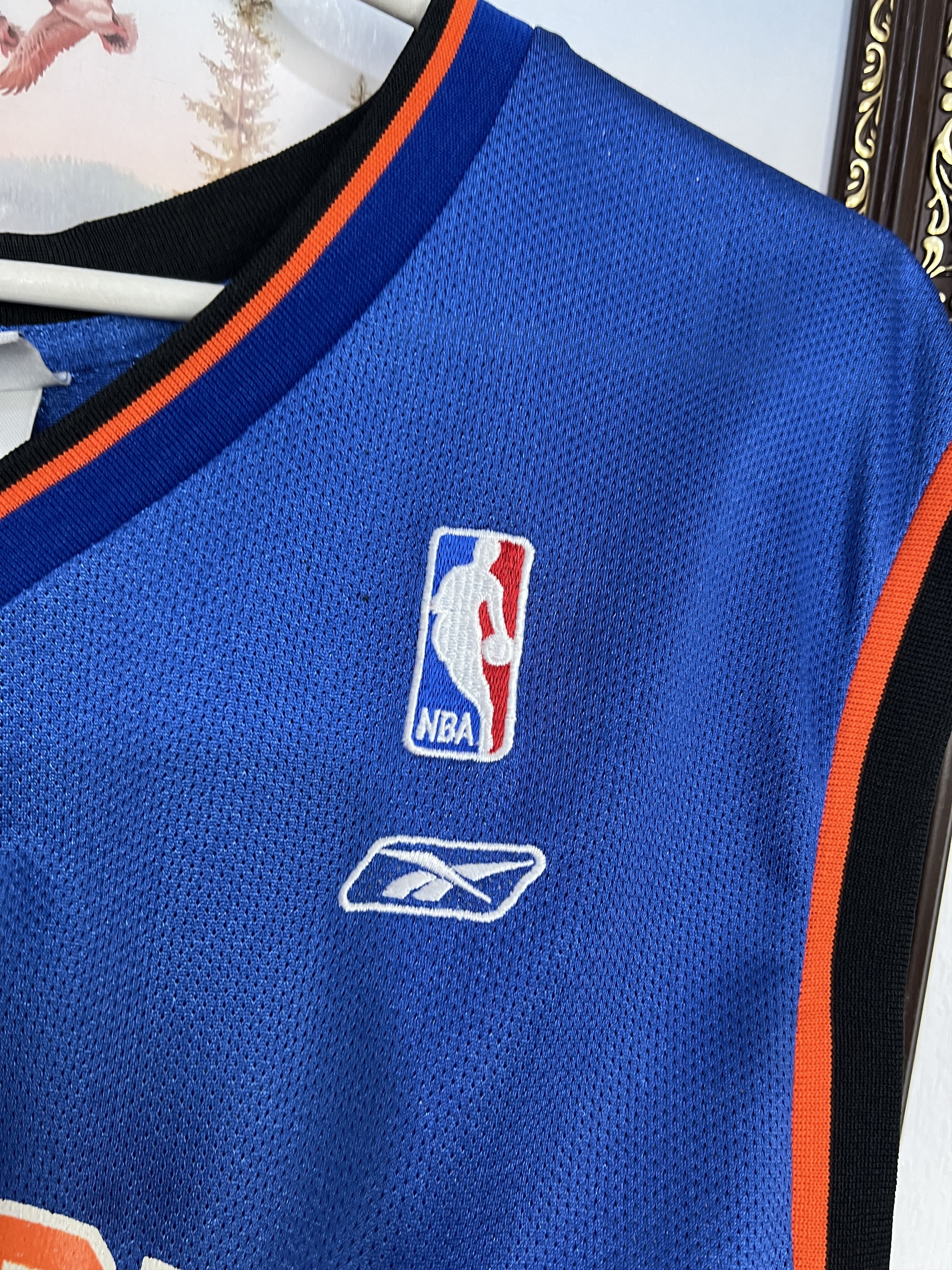 Reebok Vintage Reebok New York Knicks #8 Sprewell NBA Jersey Size US L / EU 52-54 / 3 - 4 Thumbnail