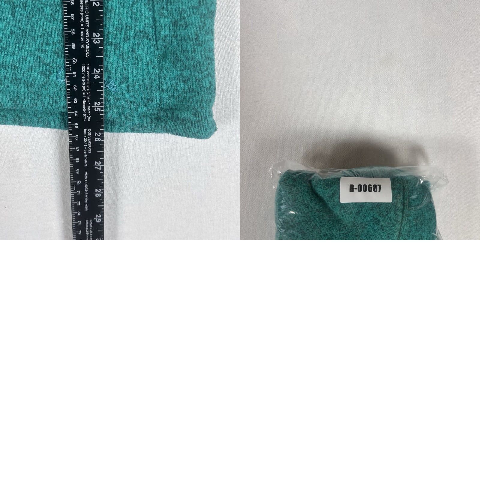 Vintage Cabela's Fleece Pullover Mock Neck Sweater Womens Small Zip Pouch Pocket Green Size S / US 4 / IT 40 - 8 Thumbnail