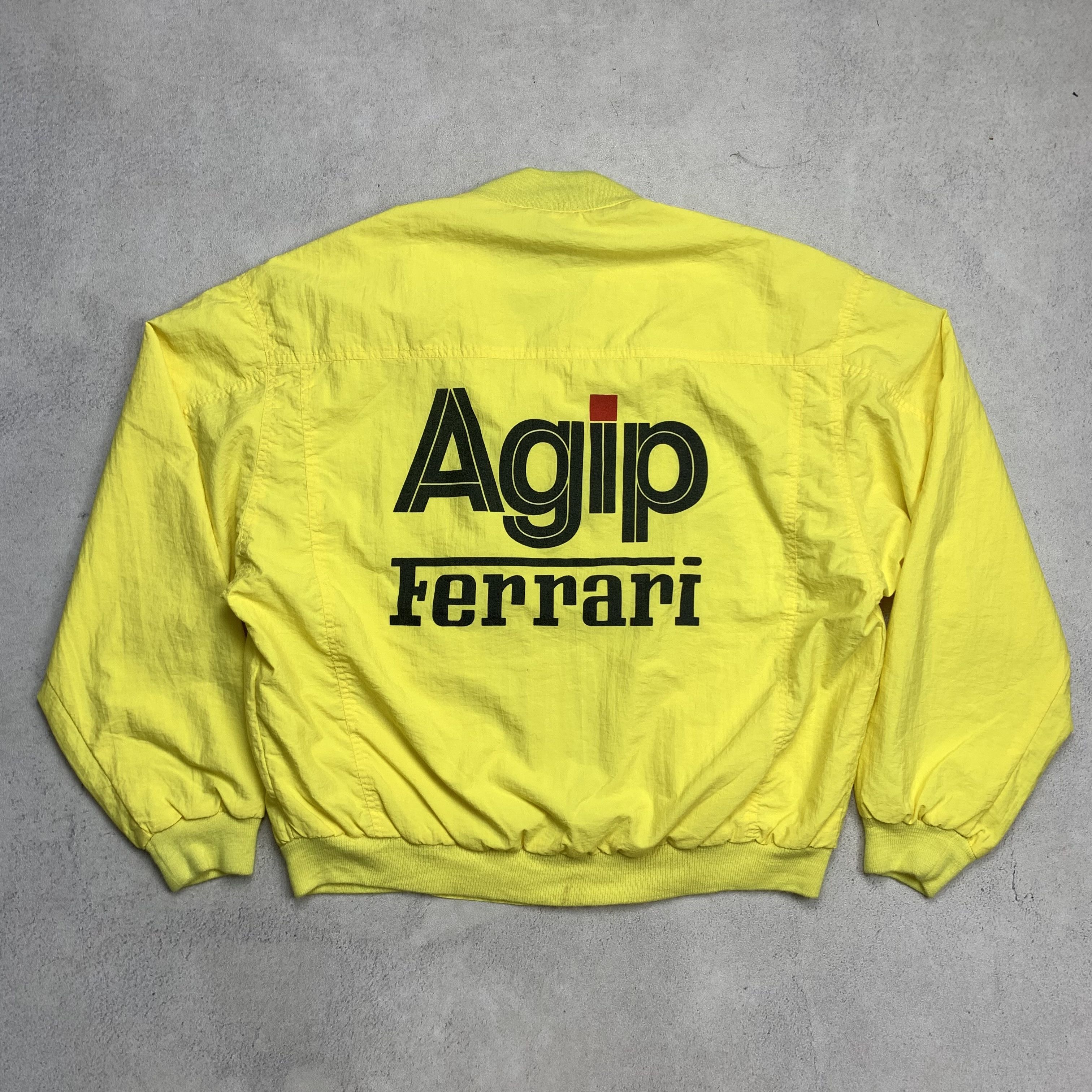 Ferrari Vintage Ferrari Agip Bomber Jacket Racing Size US XL / EU 56 / 4 - 1 Thumbnail