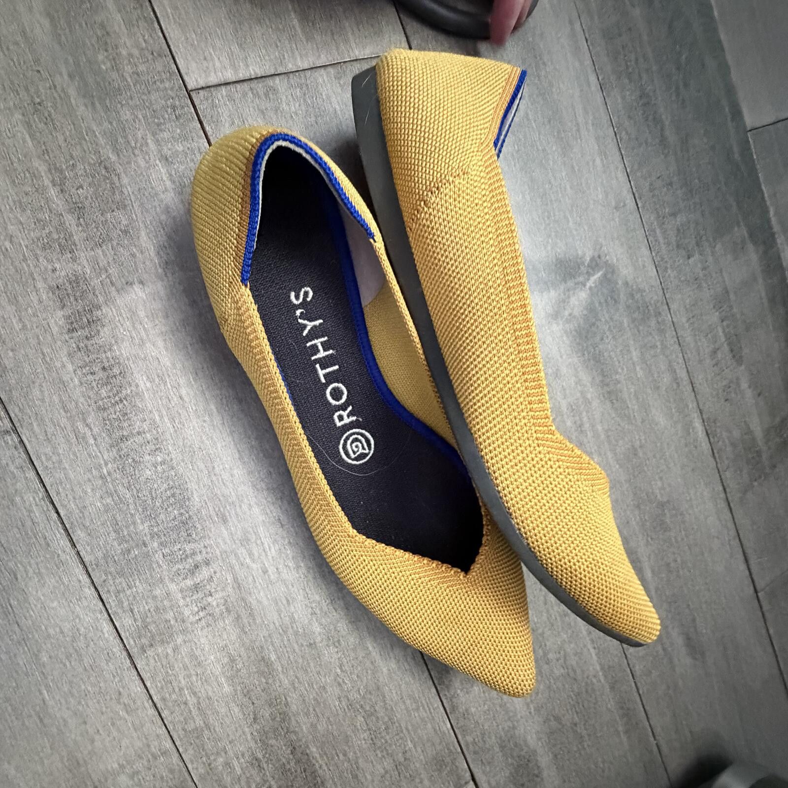 Rothy's Rothy's Mustard Yellow Pointed Toe Flats Size 7 Size US 7 / IT 37 - 5 Thumbnail