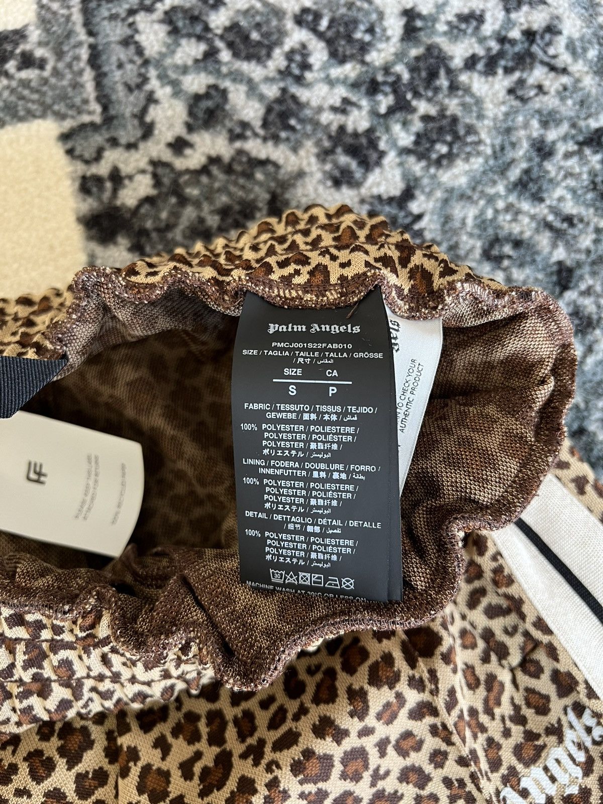 Palm Angels Palm Angels LEOPARD TRACK PANTS Size US 30 / EU 46 - 7 Thumbnail