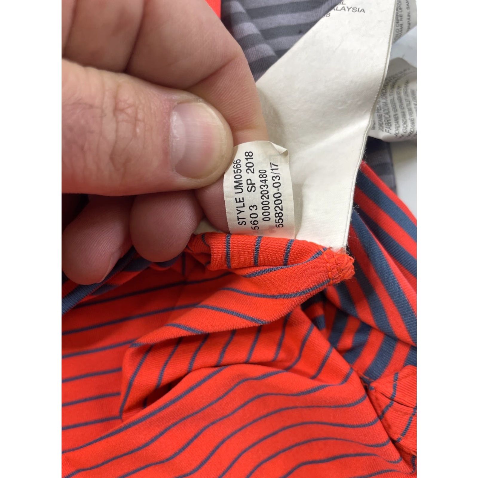 Under Armour Under Armour Golf Polo Shirt Striped Mens Small Polo Shirts HeatGear Regular Fit Multicolor Short Sleeve Breathable Casual Sports 90s? Size US S / EU 44-46 / 1 - 5 Thumbnail