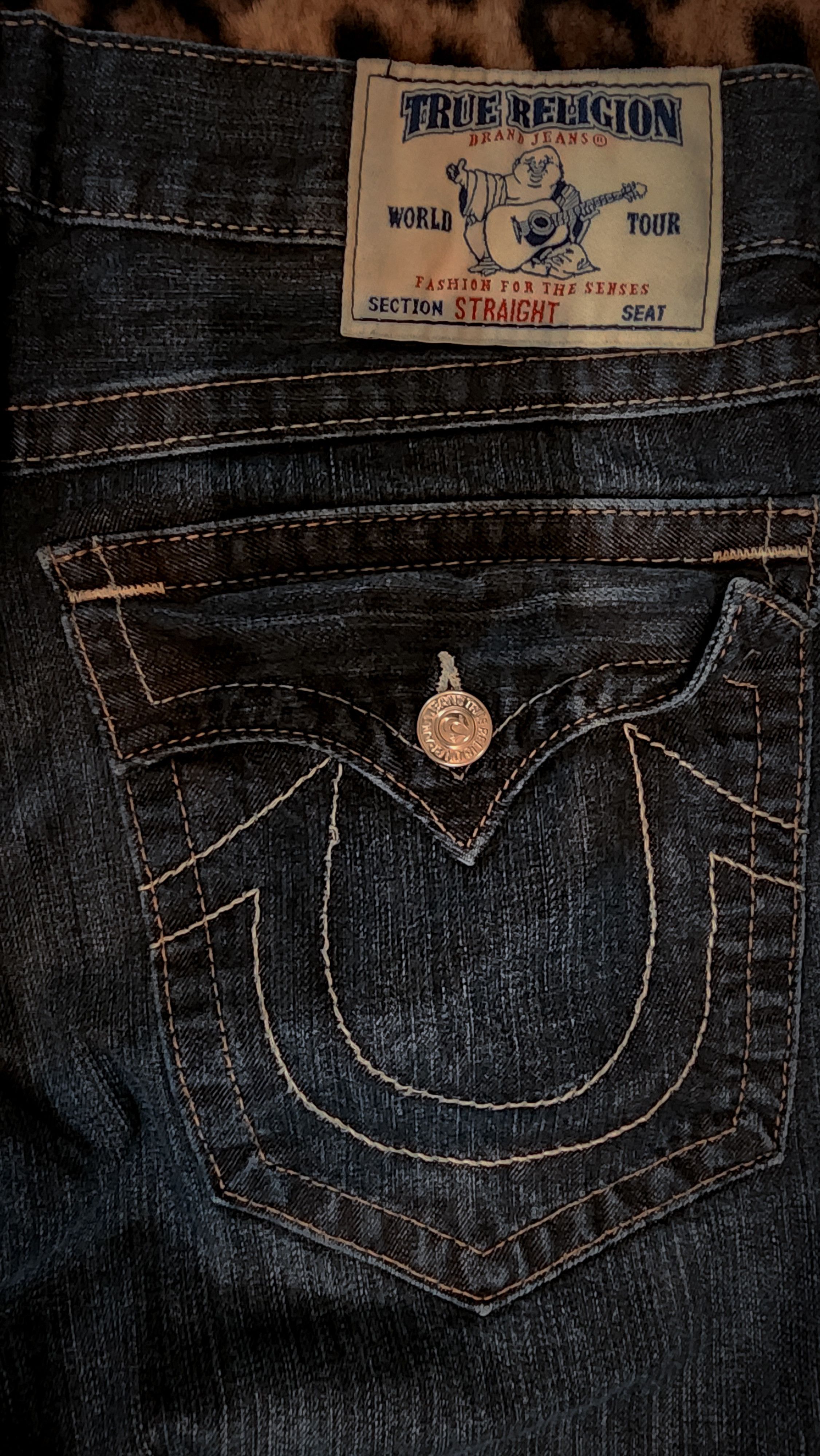 True Religion True Religion Super T Vintage Jeans Size US 36 / EU 52 - 5 Thumbnail