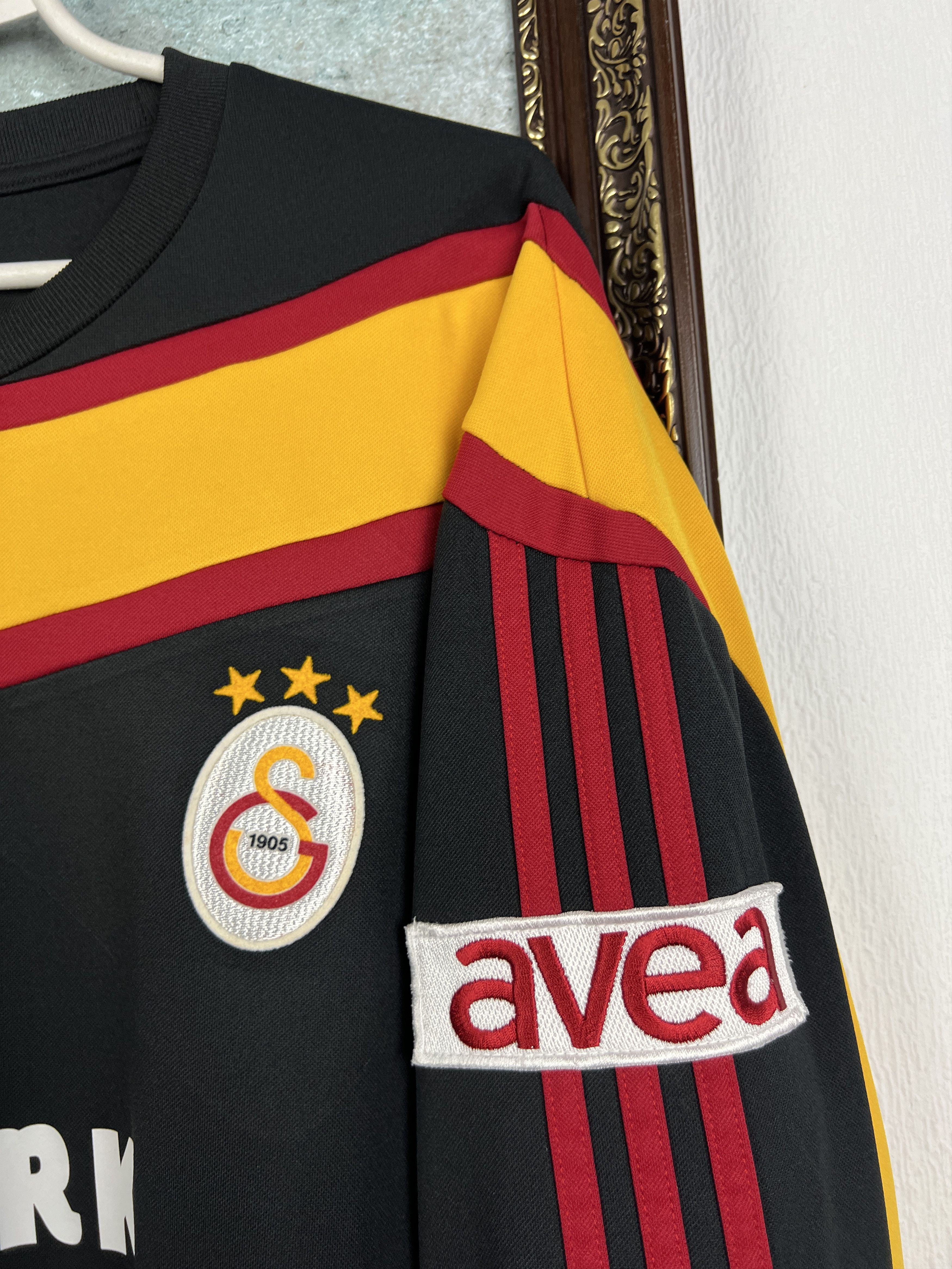 Adidas Galatasaray Football Sweatshirt Soccer Track Top Crewneck Size US XXL / EU 58 / 5 - 4 Thumbnail