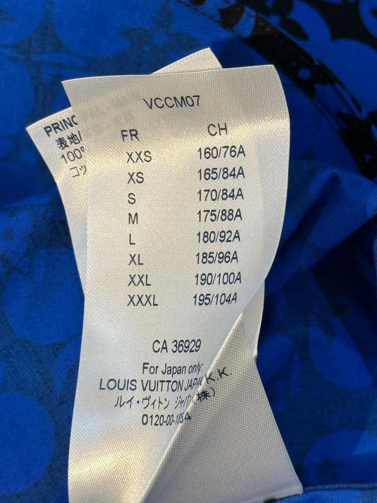Louis Vuitton Louis Vuitton x Virgil Blue Monogram Oversized Polo Size US XL / EU 56 / 4 - 11 Thumbnail