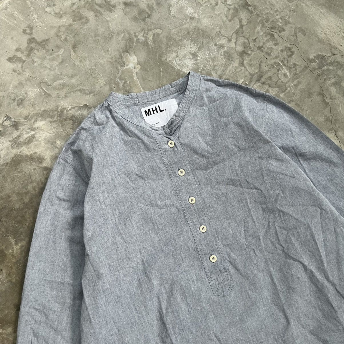 Margaret Howell Margaret Howell Half Button Blouse Shirt Size M / US 6-8 / IT 42-44 - 2 Thumbnail