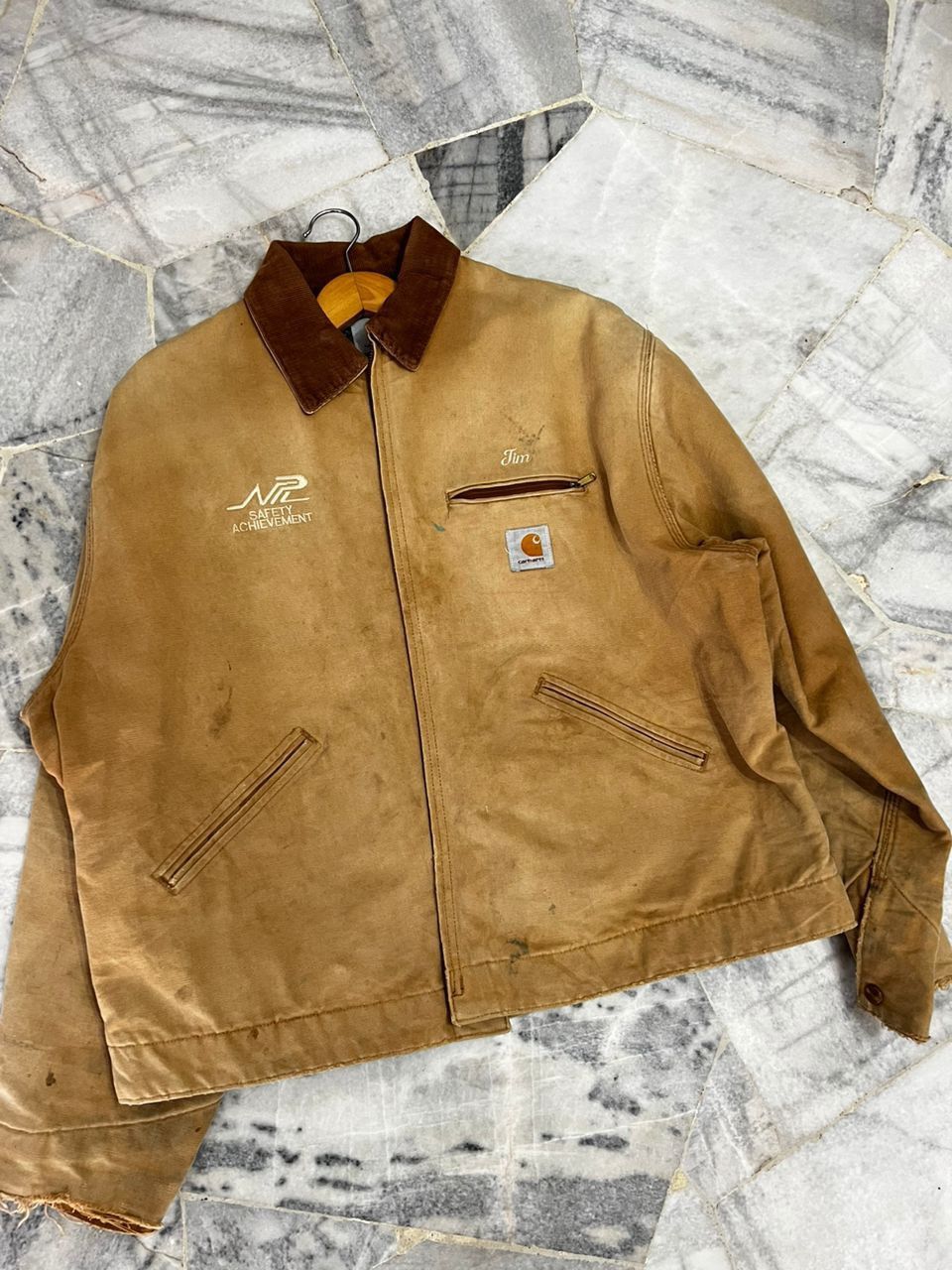 Carhartt × Carhartt Wip Vintage Carhartt Detroit Flannel Core Jacket Sun Faded Size US XL / EU 56 / 4 - 9 Thumbnail