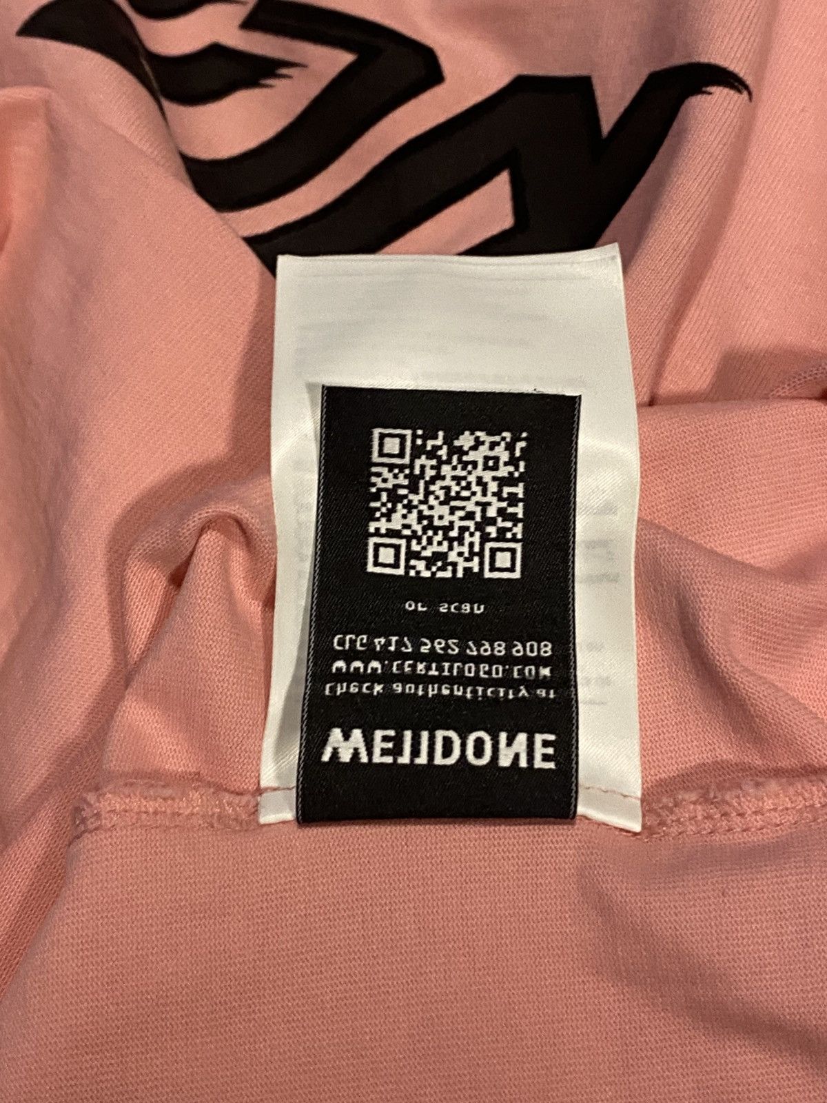 Designer × WE11DONE WE11DONE PINK SPEED LOGO SHIRT Size US L / EU 52-54 / 3 - 9 Thumbnail